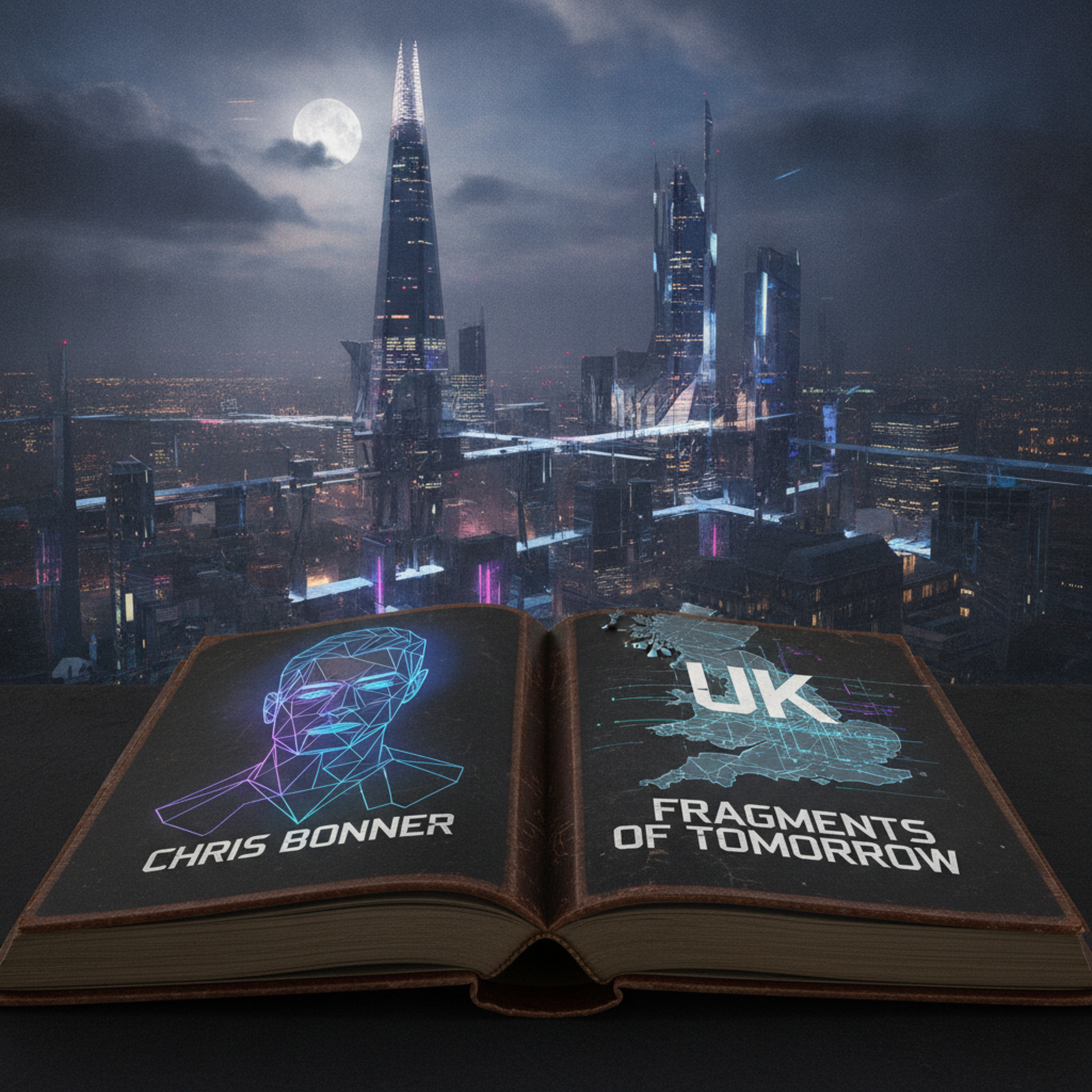 Fragments of Tomorrow by Chris Bonner UK cover art
