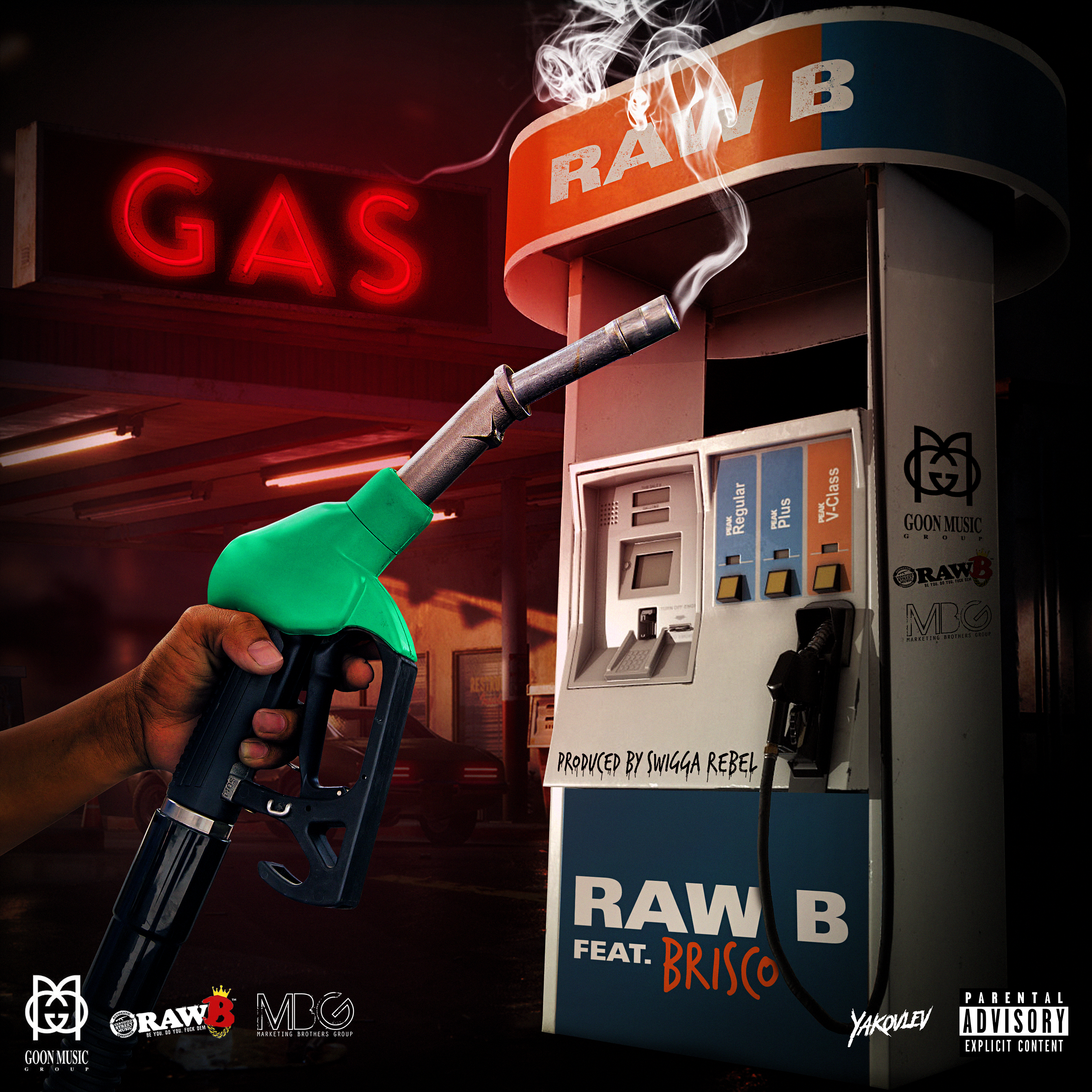 Gas artwork