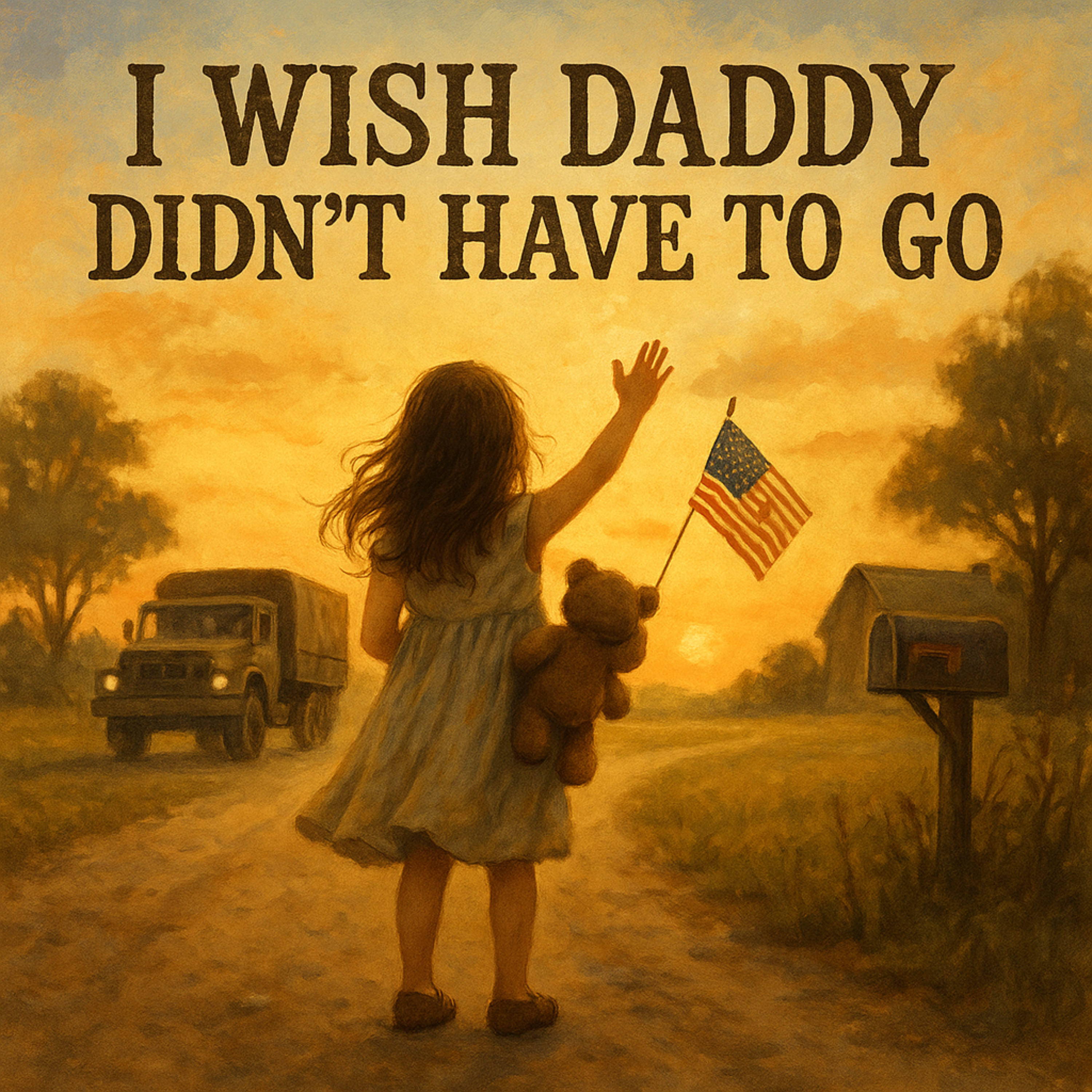 I Wish Daddy Didn’t Have To Go by Diesel And Dog Tags cover art