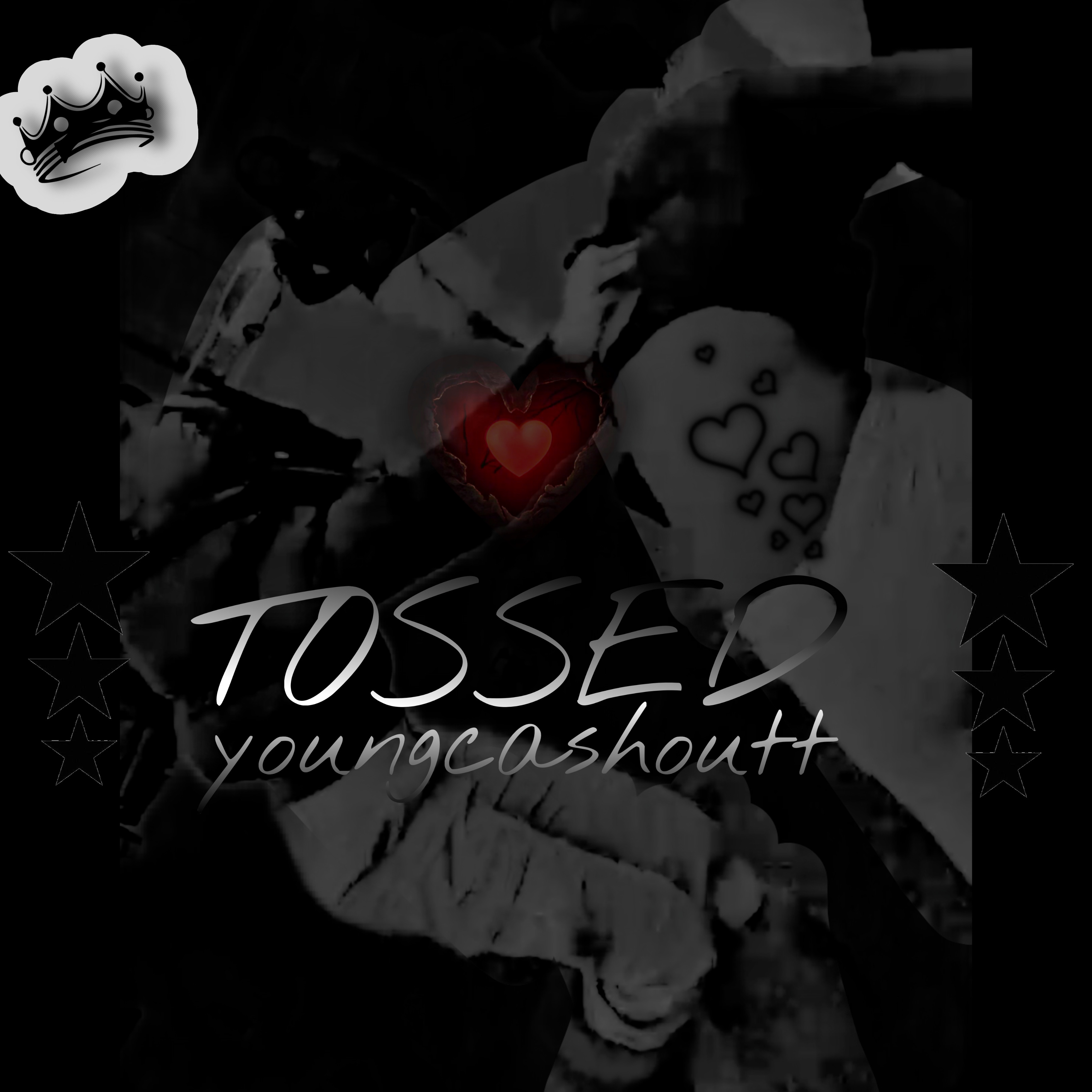 Tossed artwork