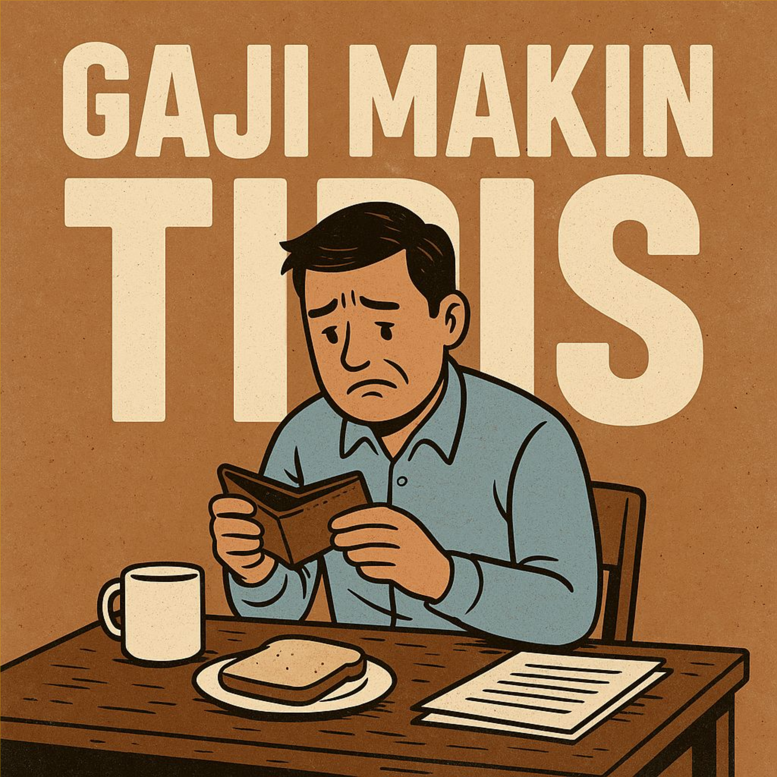 GAJI MAKIN TIPIS artwork