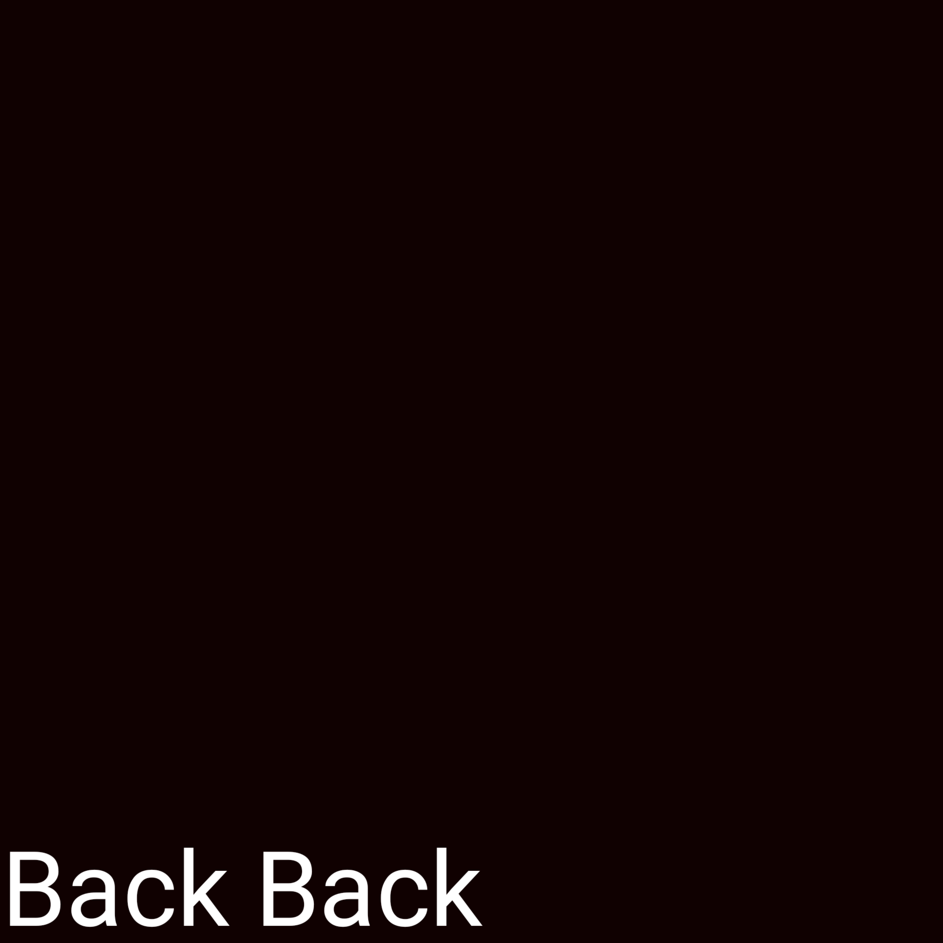 Back Back artwork