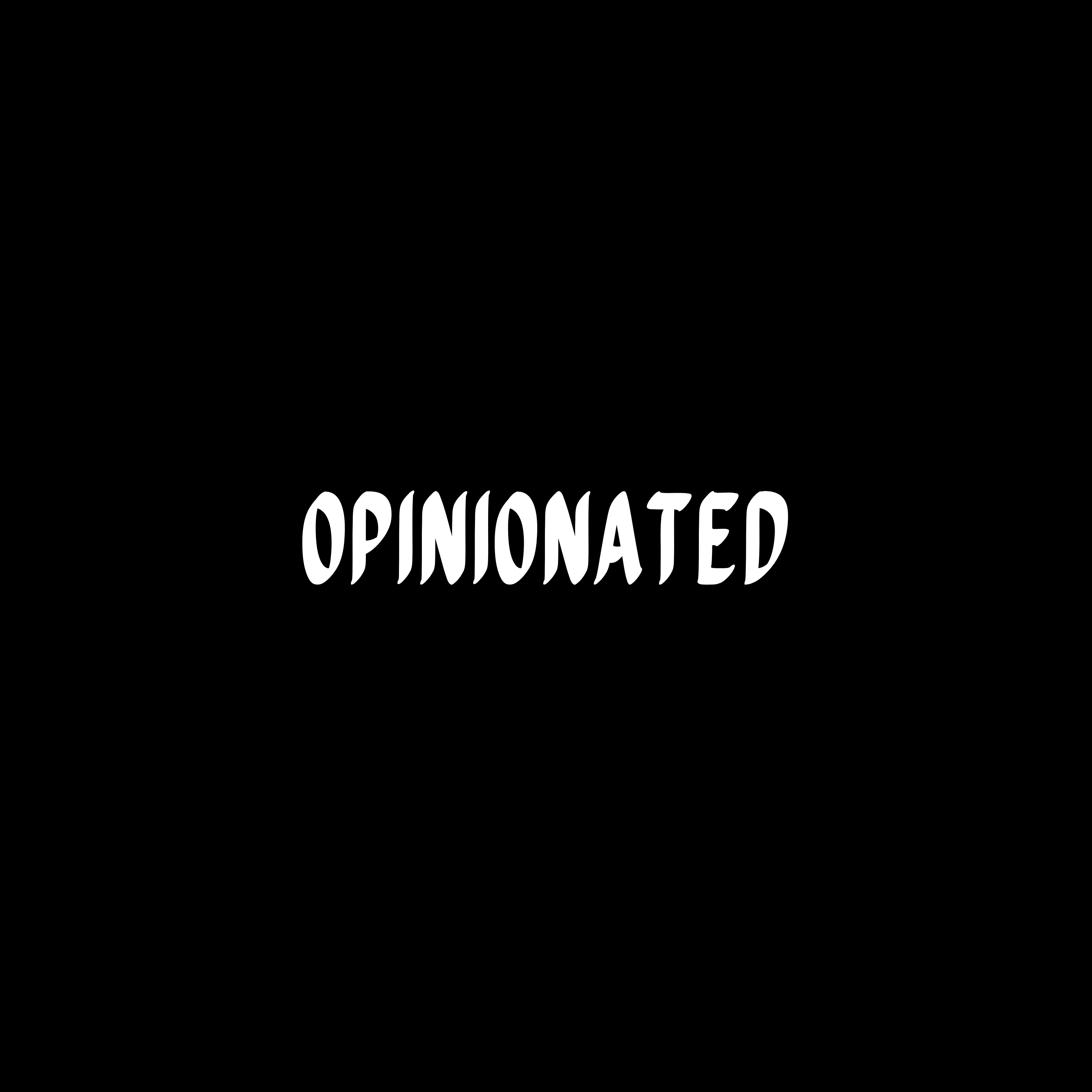 Opinionated artwork