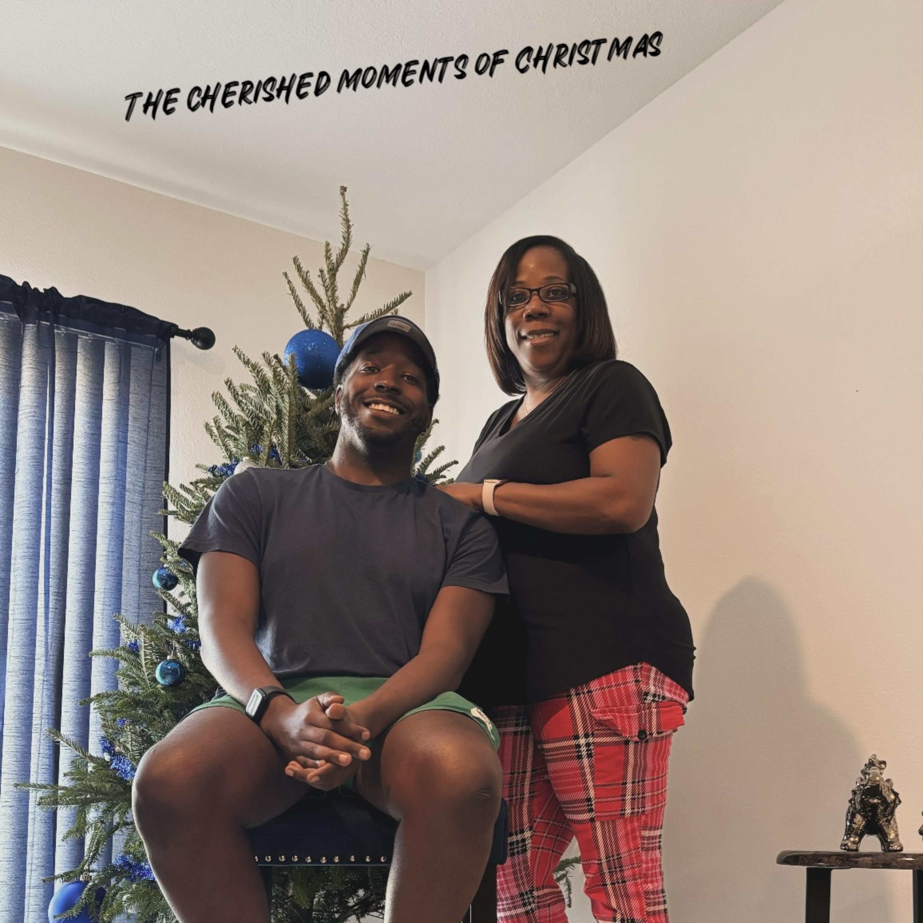 THE CHERISHED MOMENTS OF CHRISTMAS artwork
