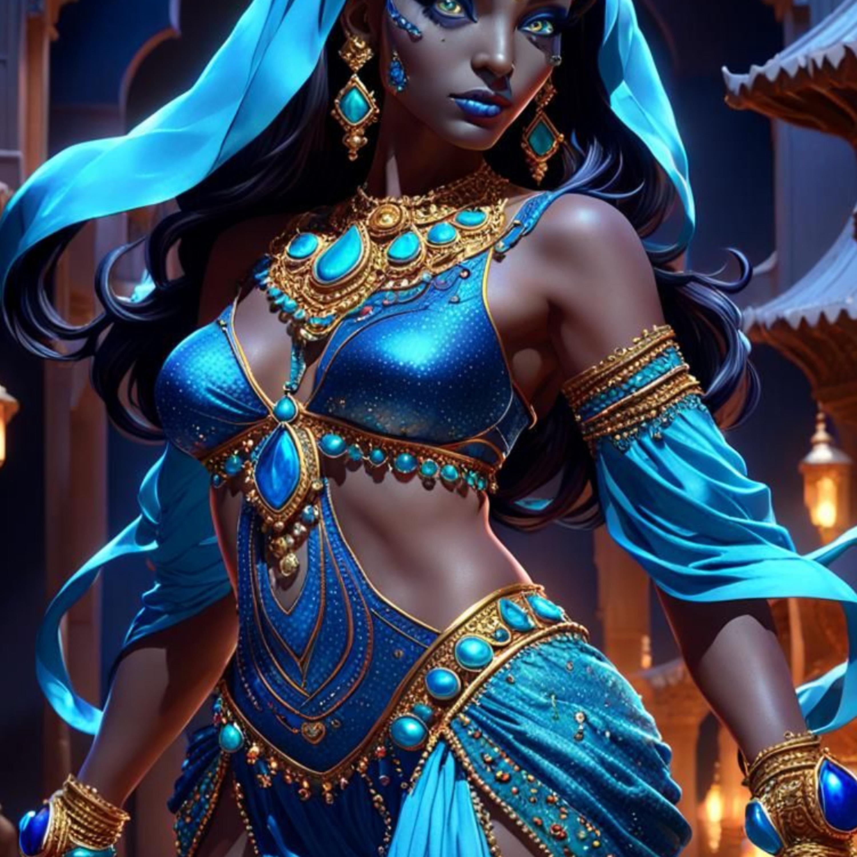 Arabian nights artwork