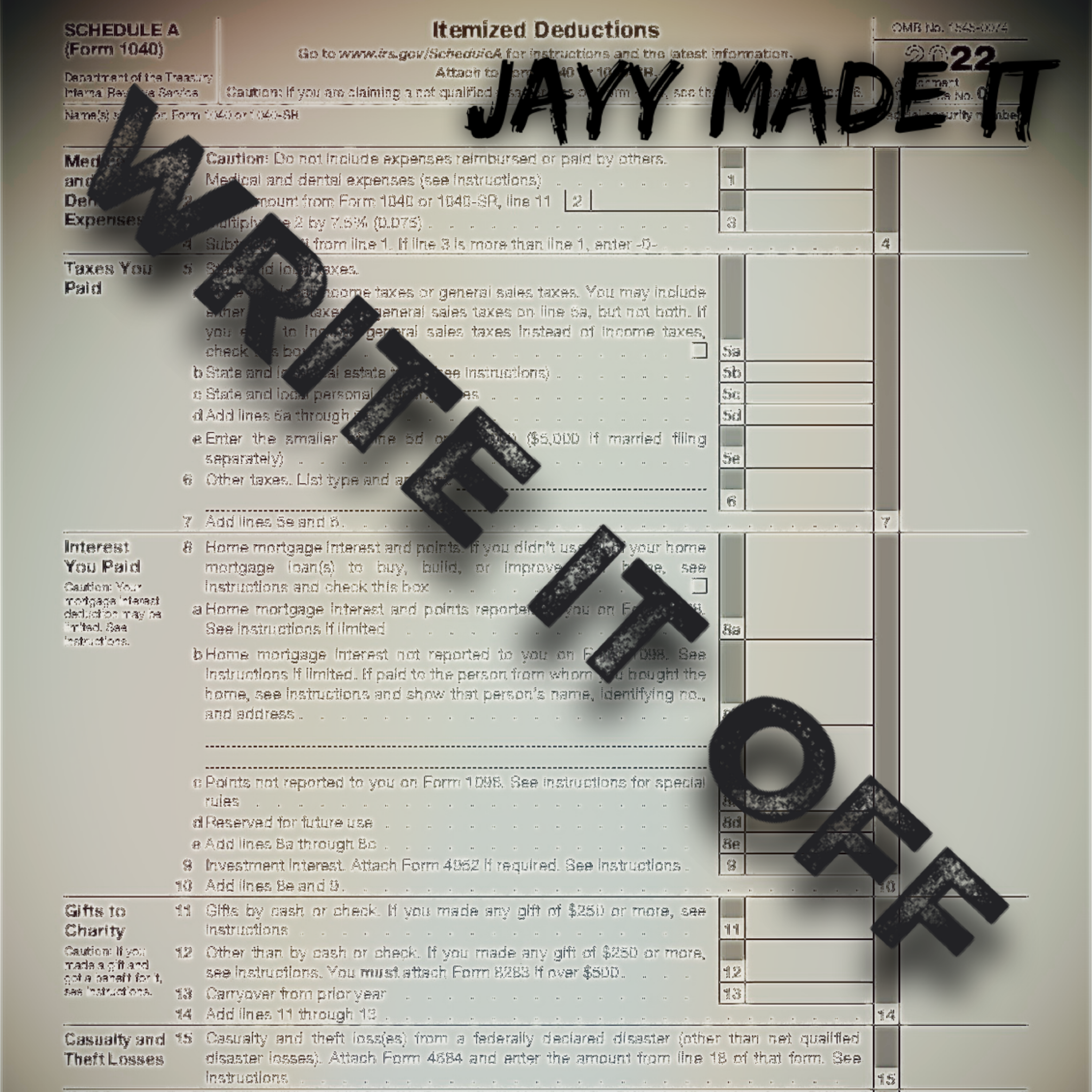 Write It Off artwork