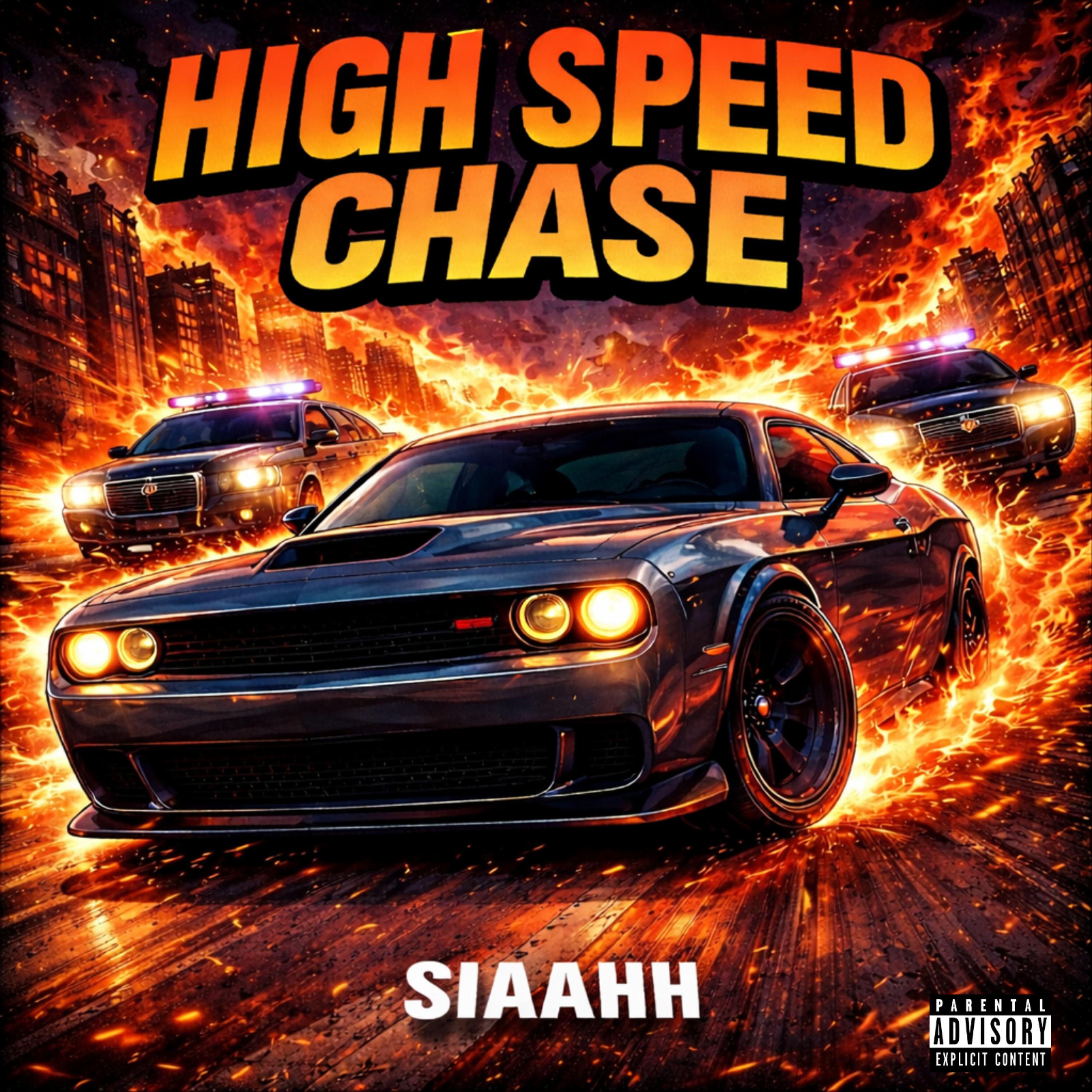 HIGH SPEED CHASE artwork