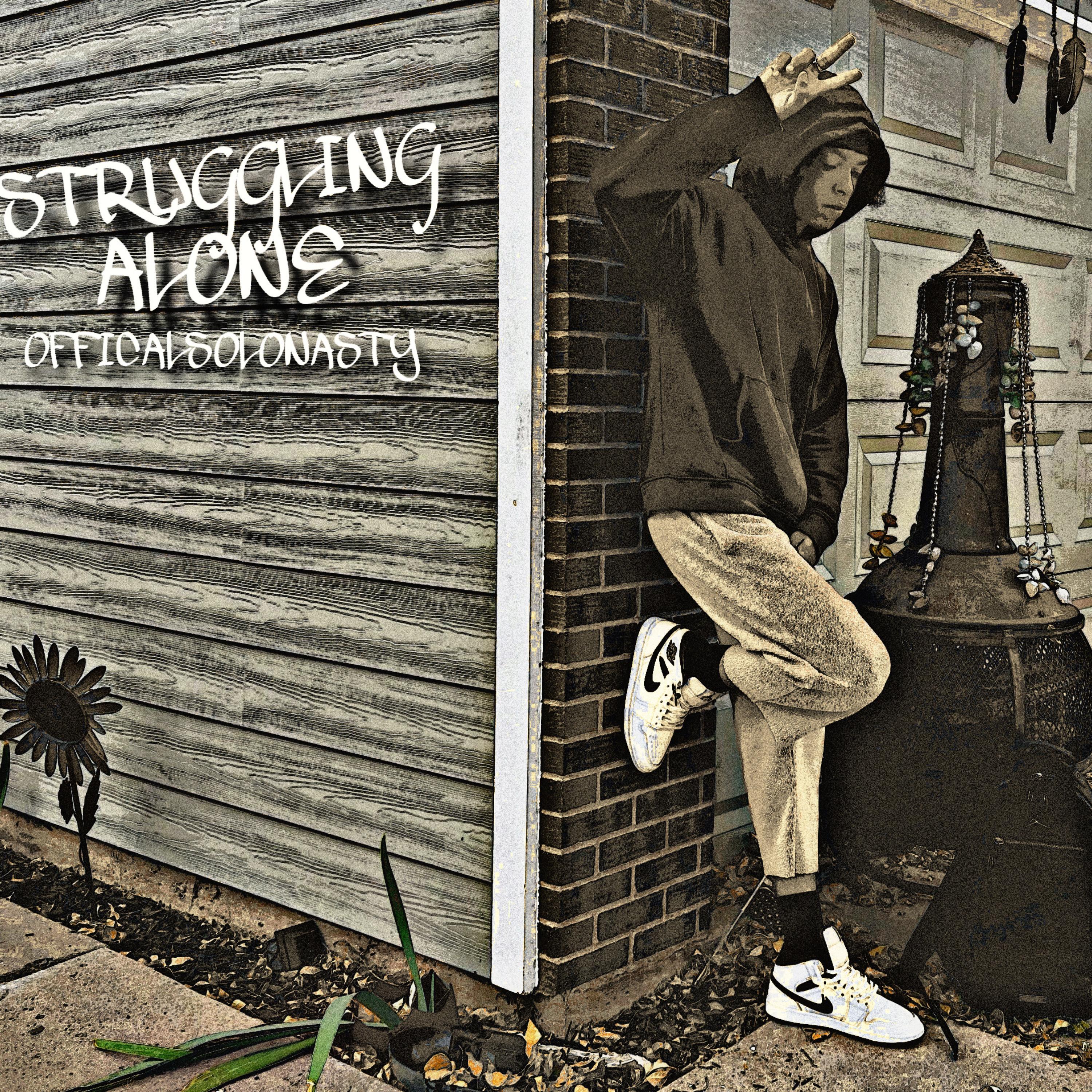STRUGGLING ALONE artwork
