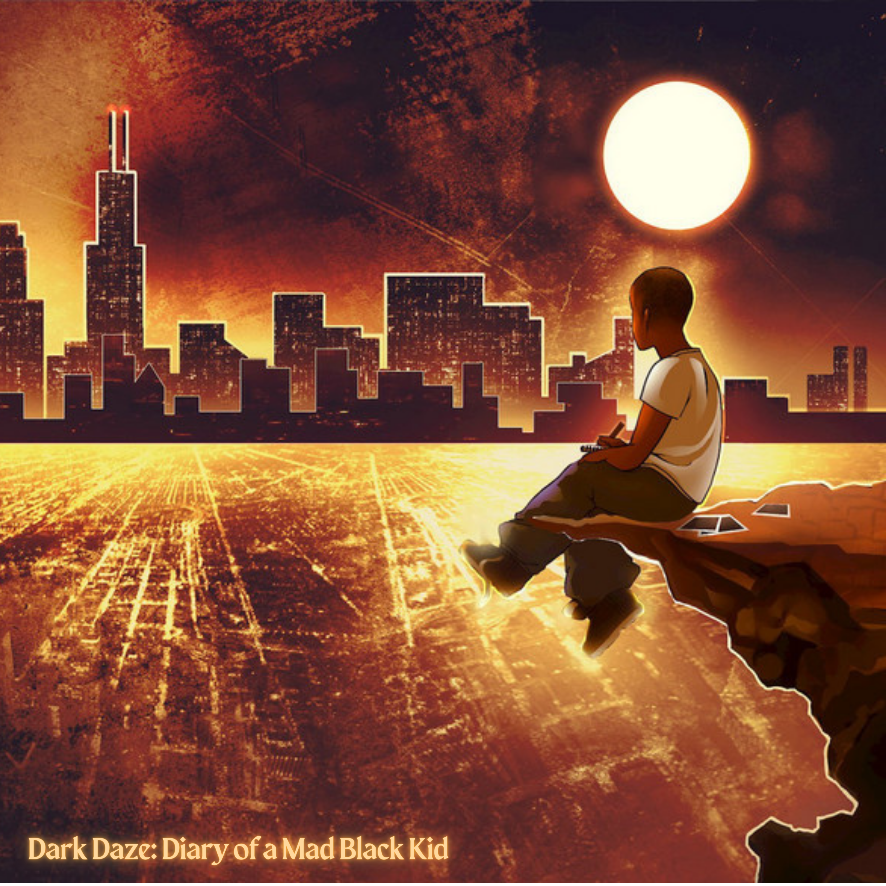 Dark Daze: Diary of a Mad Black Kid artwork