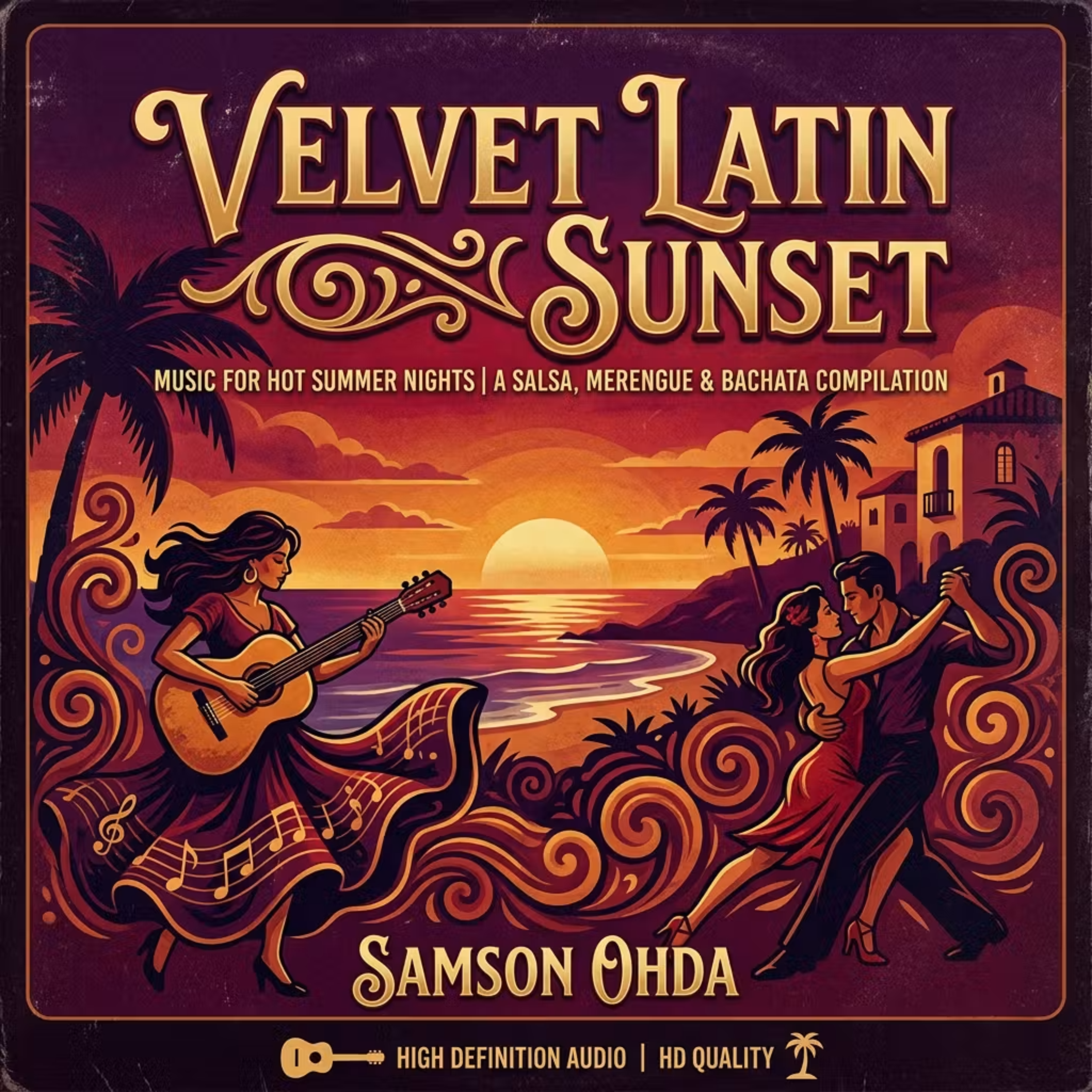 Velvet Latin Sunset by Samson Ohda  cover art