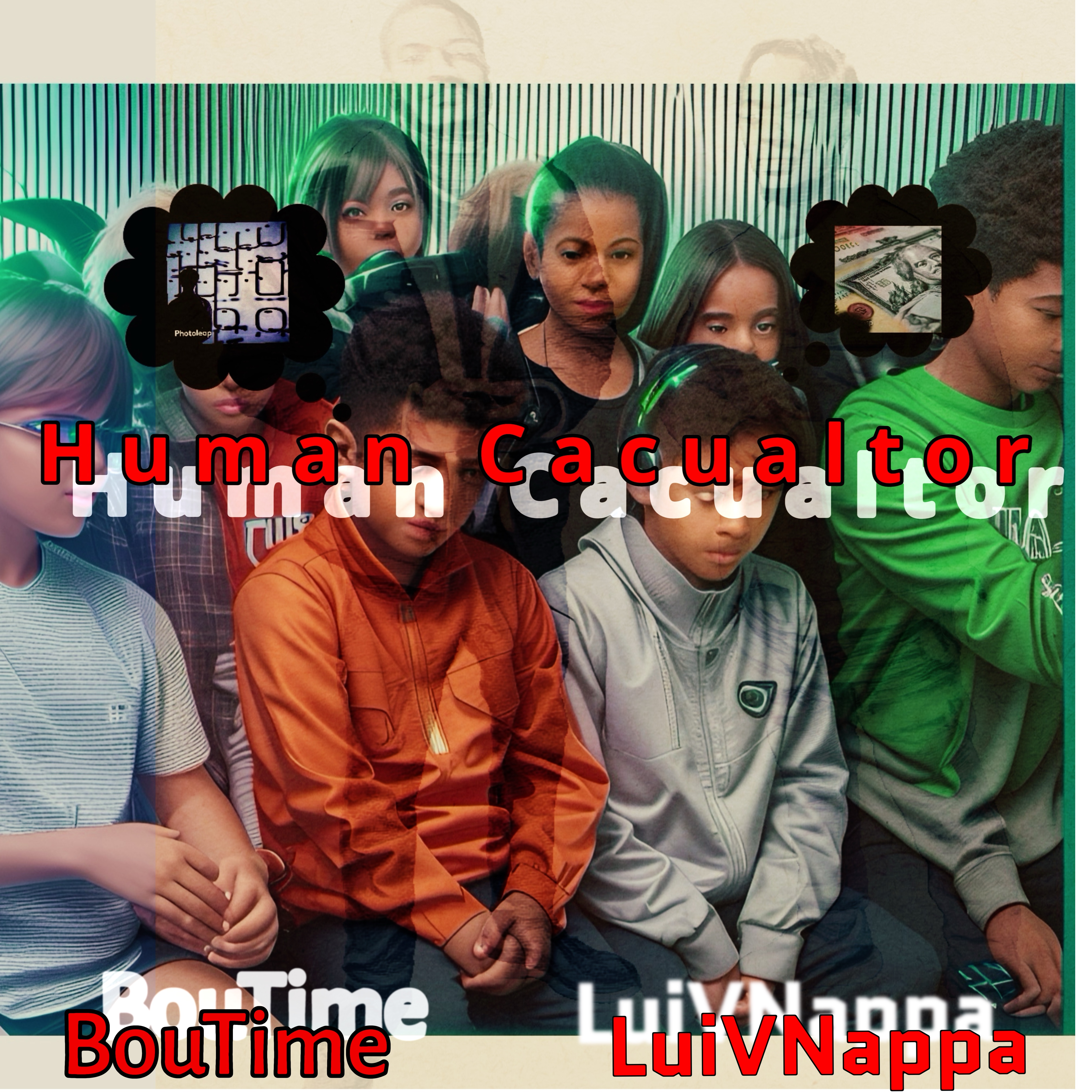 Human Caculator artwork