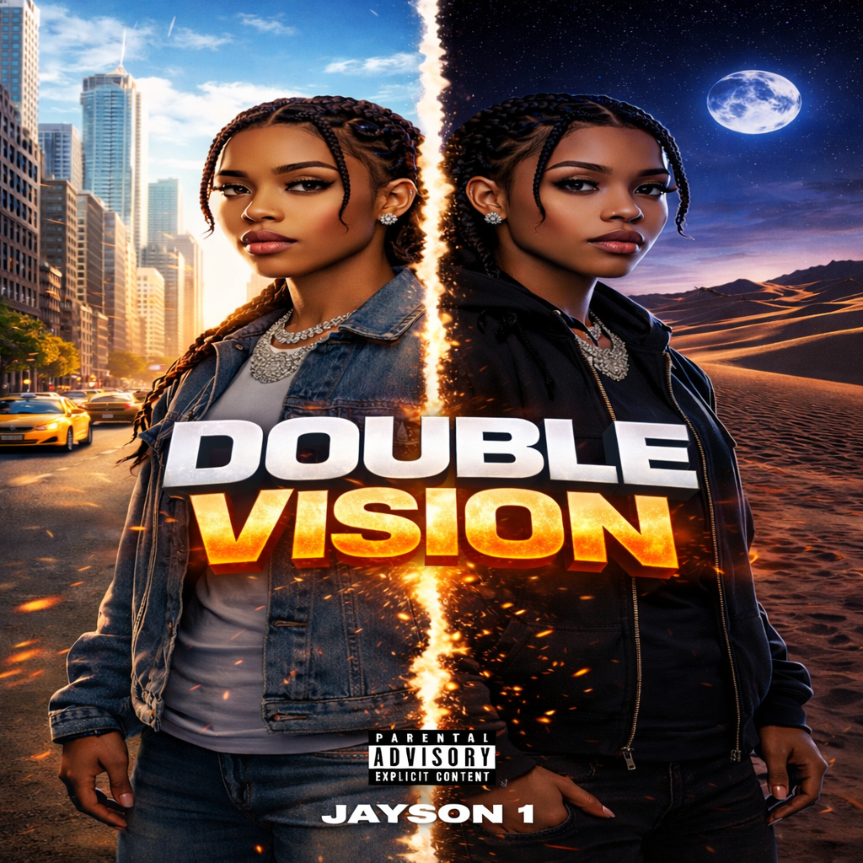 DOUBLE VISION by Jayson 1 cover art