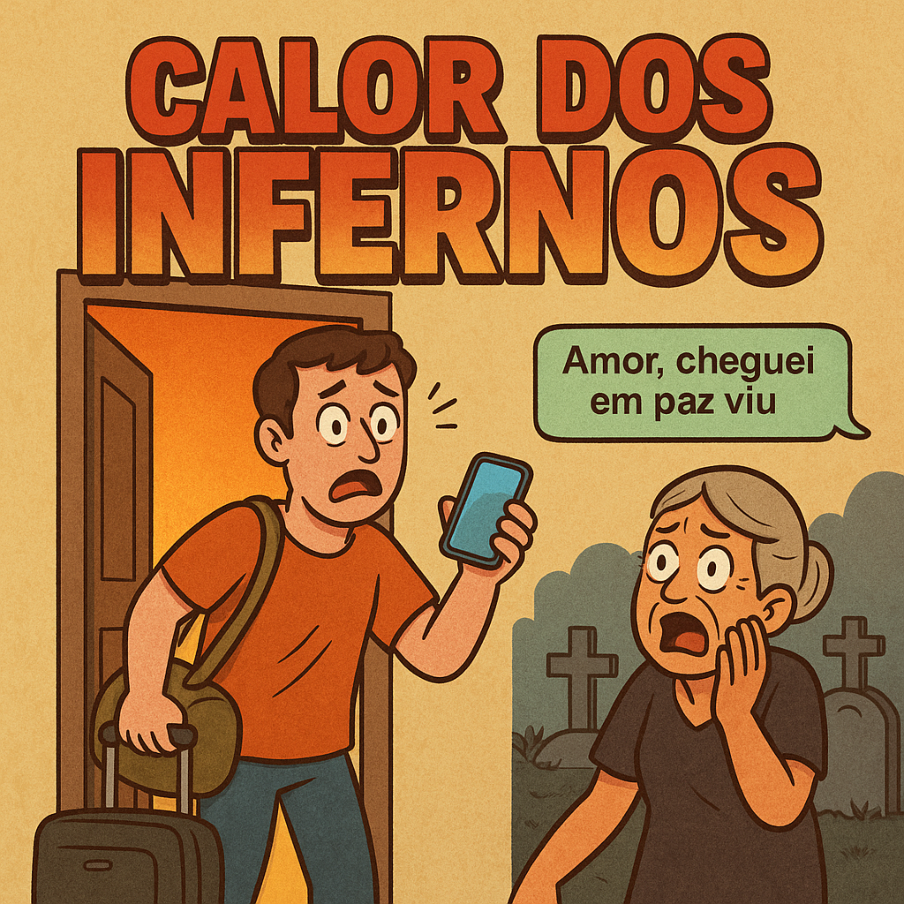 Calor dos infernos artwork