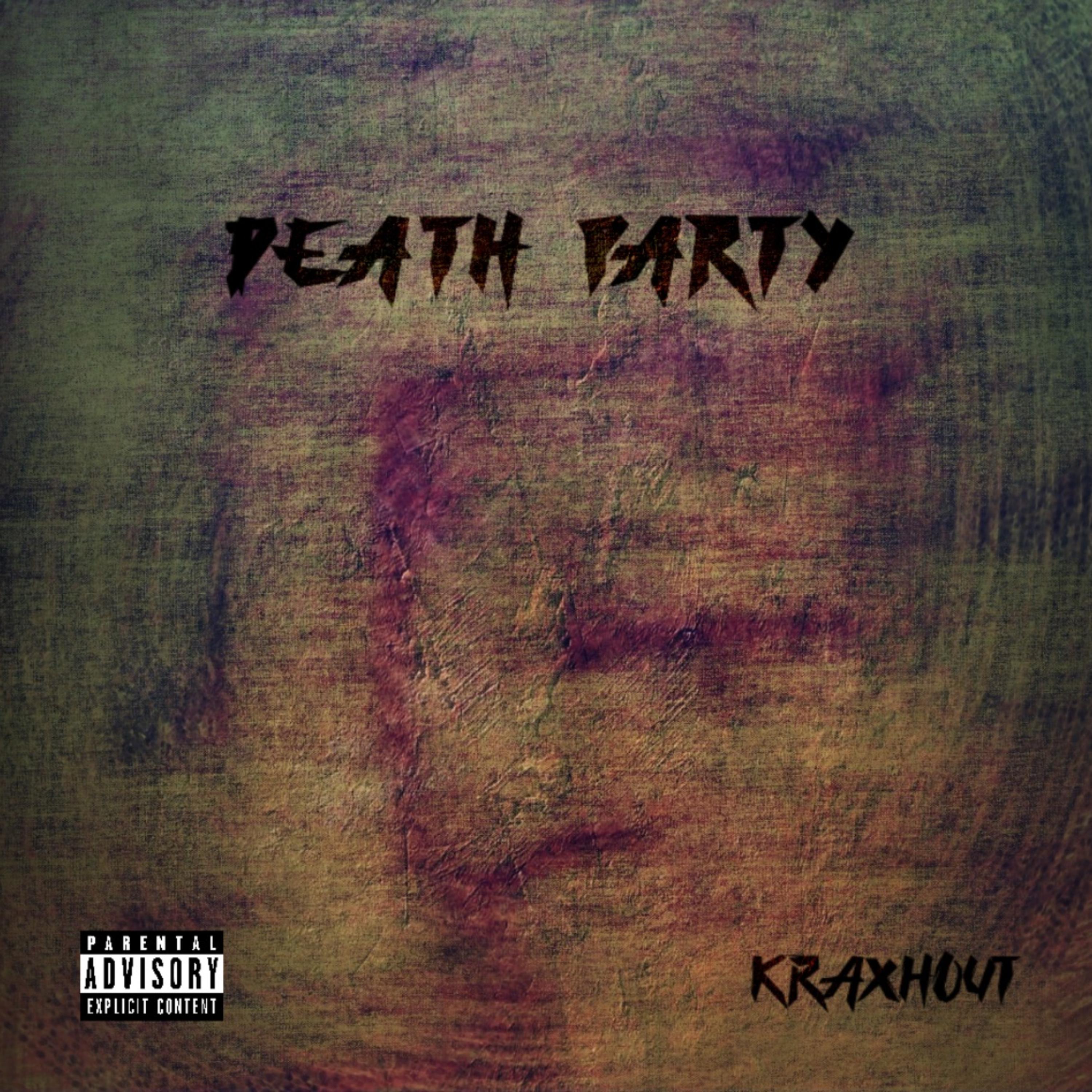 DEATH PARTY by KRAXHOUT cover art