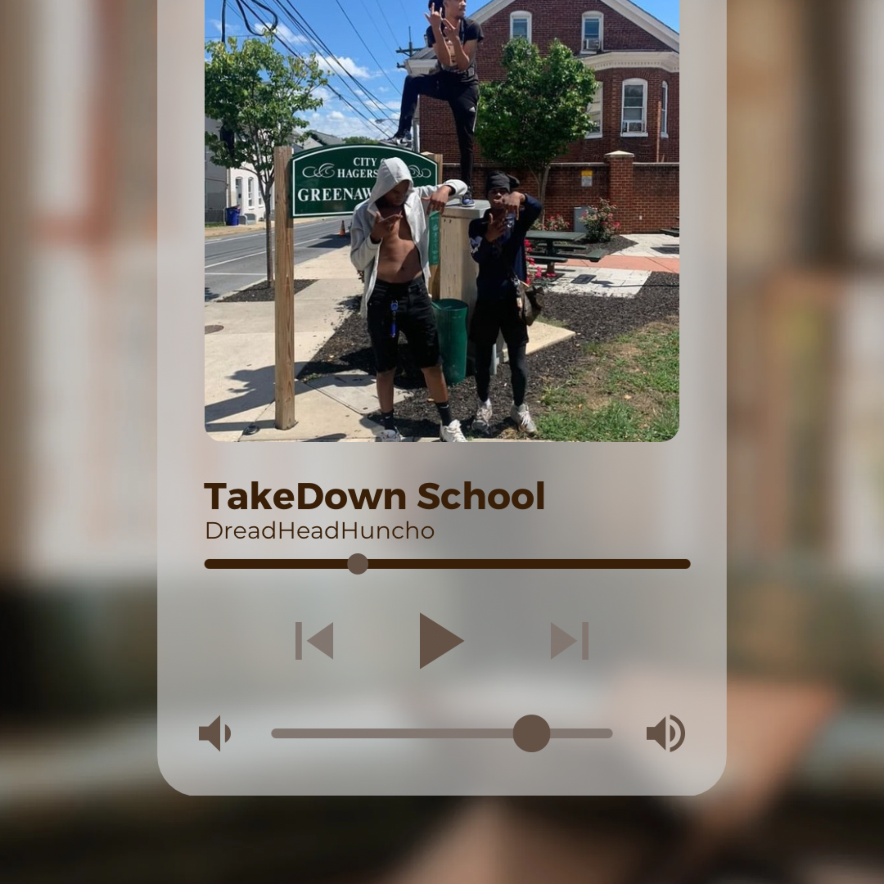 TakeDown School artwork