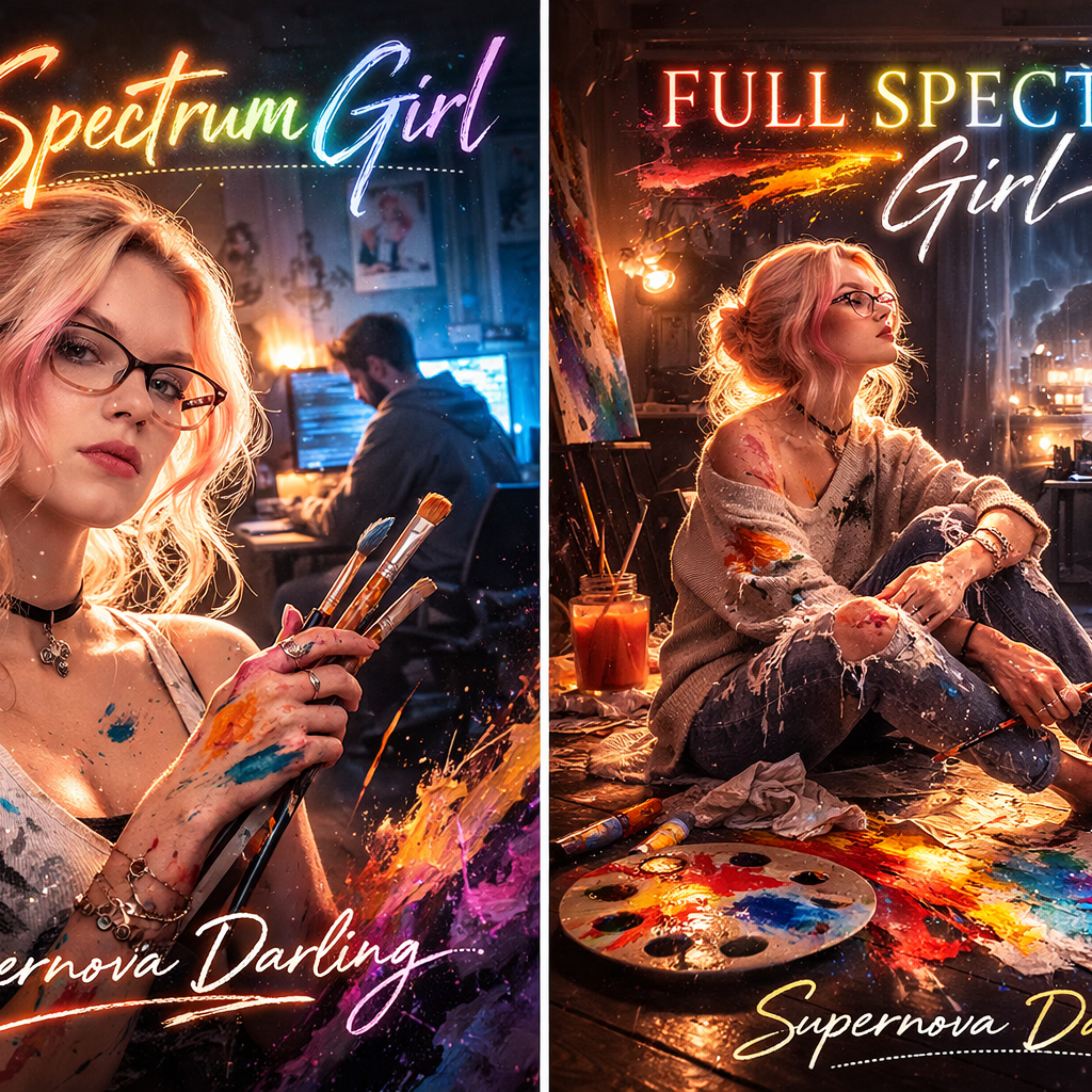 Full Spectrum Girl (Digital Ghosts) artwork