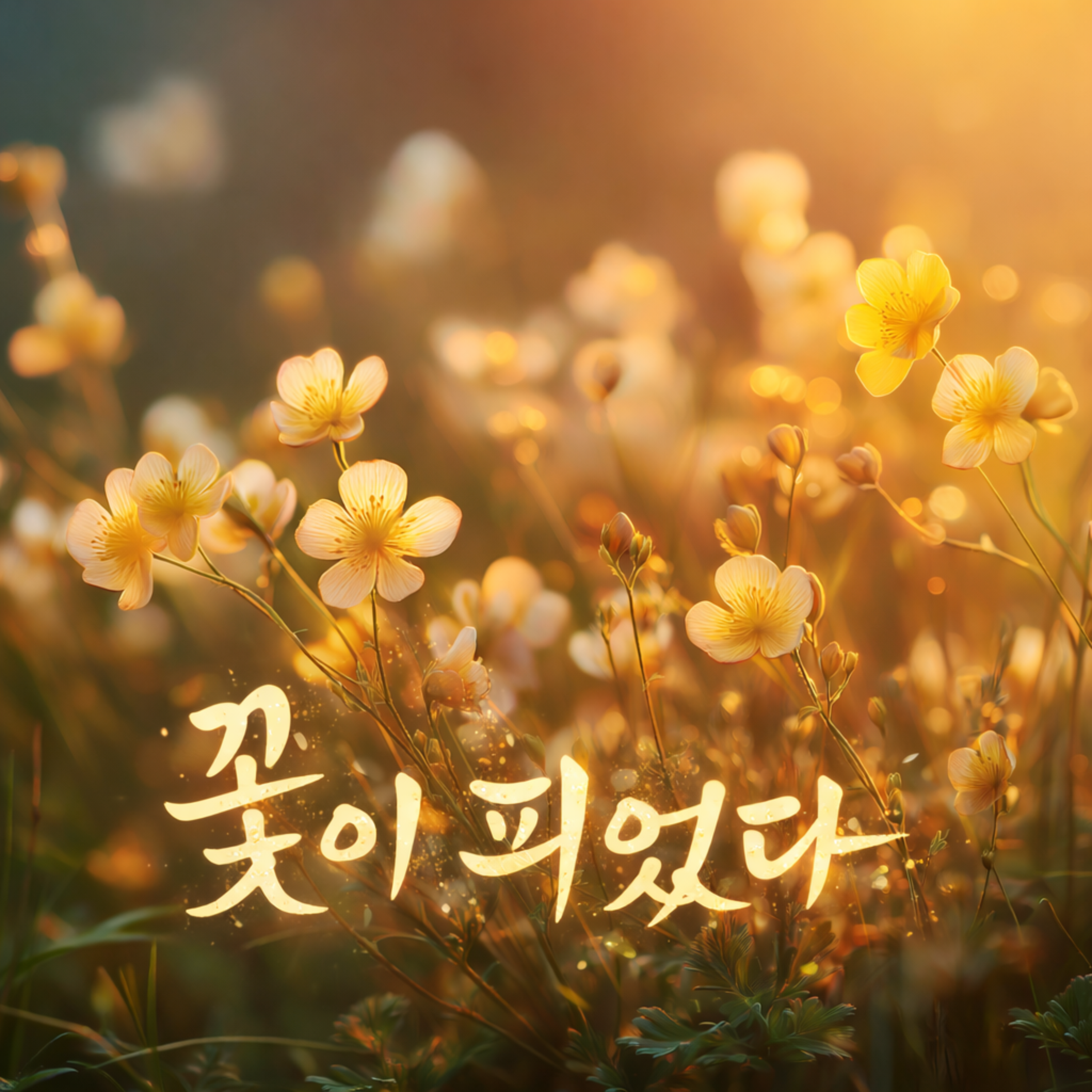 꽃이 피었다 artwork