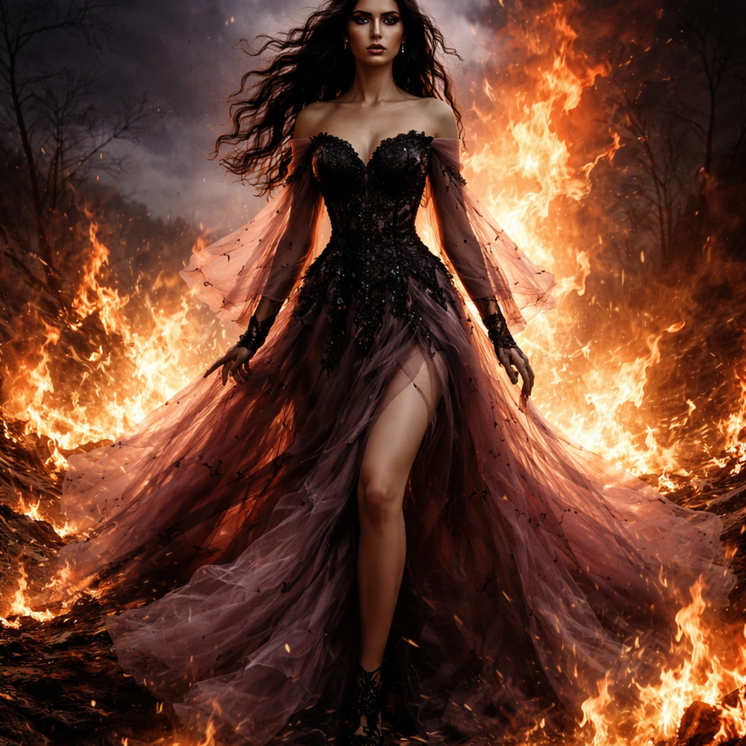 pretty when it burns artwork