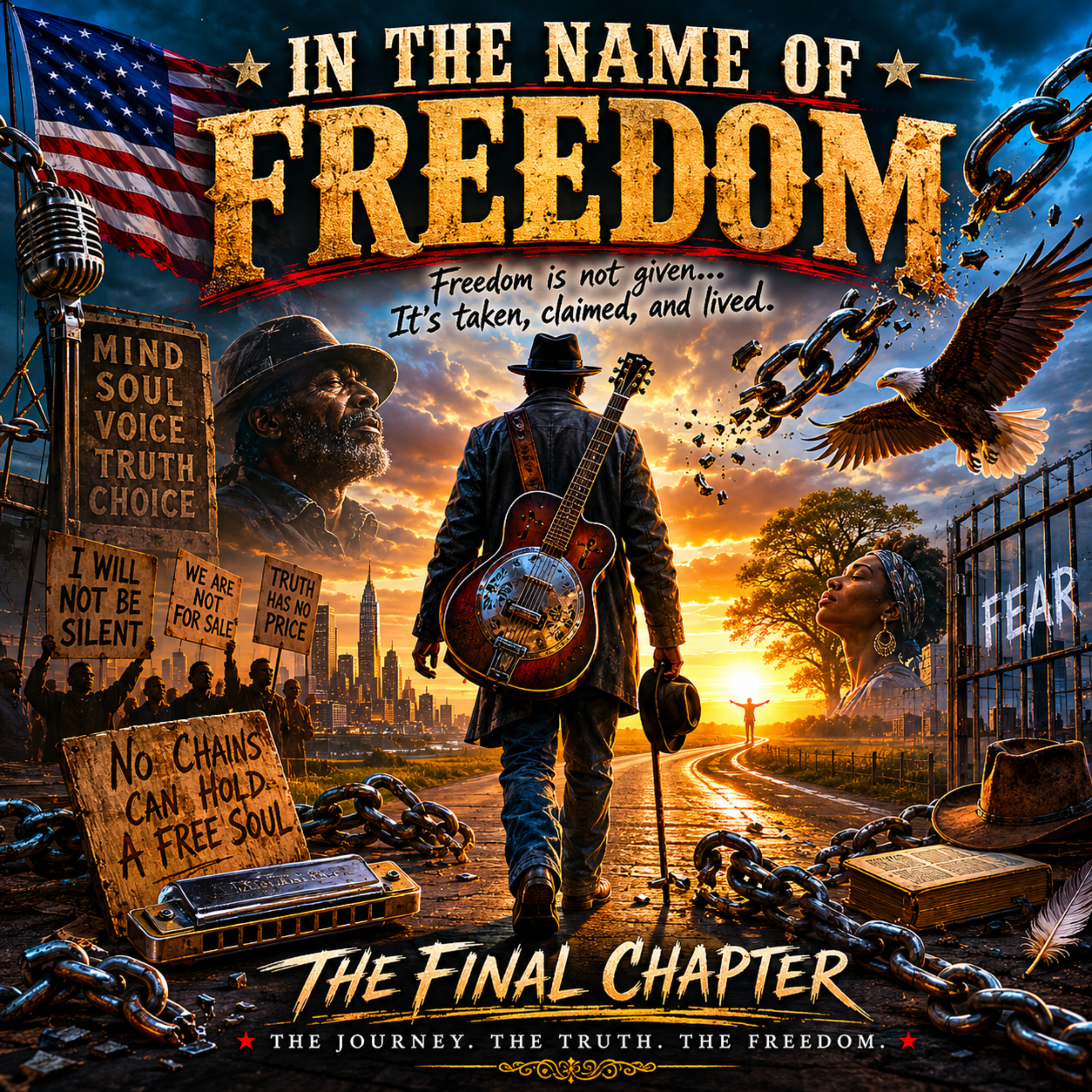 In The Name Of FREEDOM by Gospel & Blues Meets Country cover art