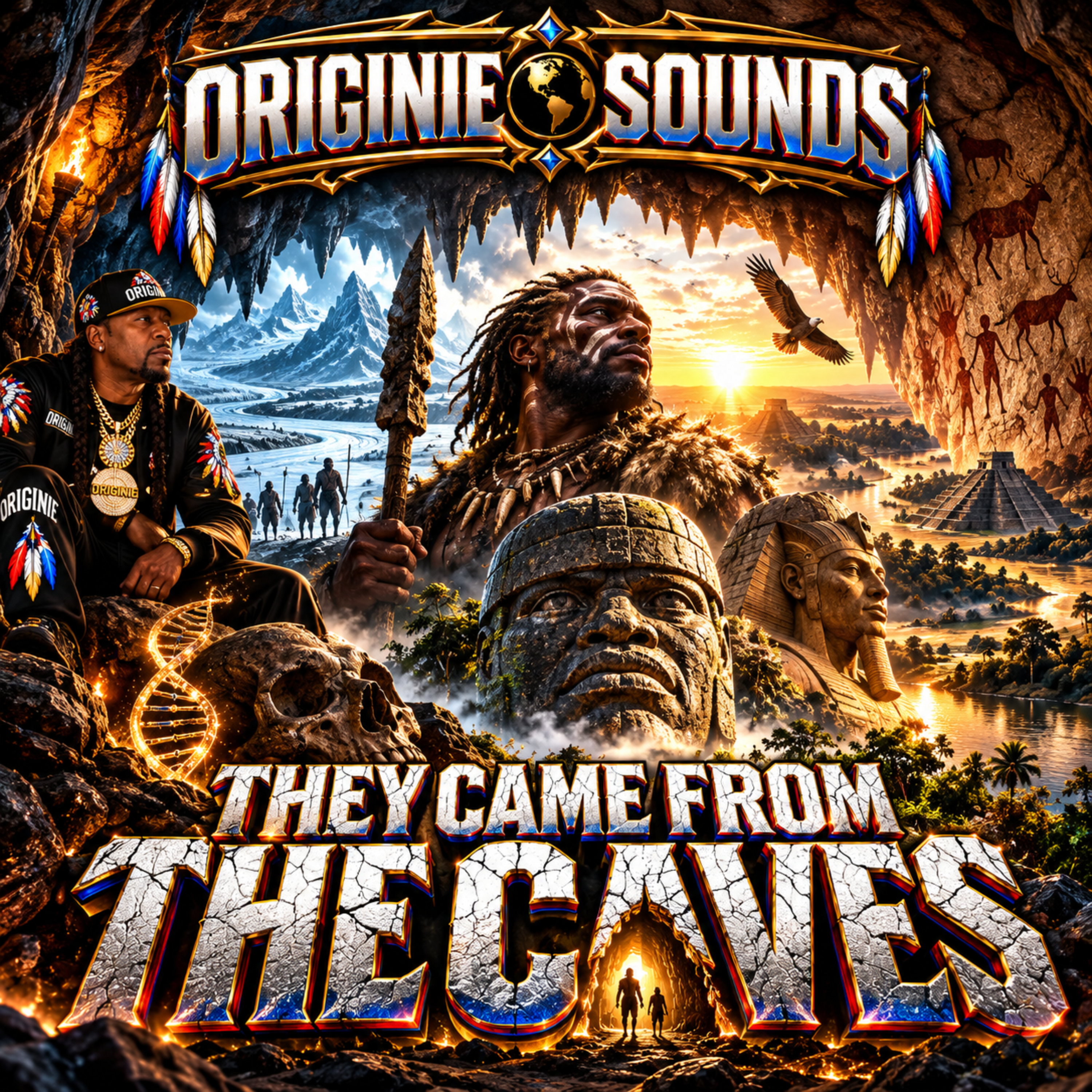 THEY CAME FROM THE CAVES by Originie Sounds cover art