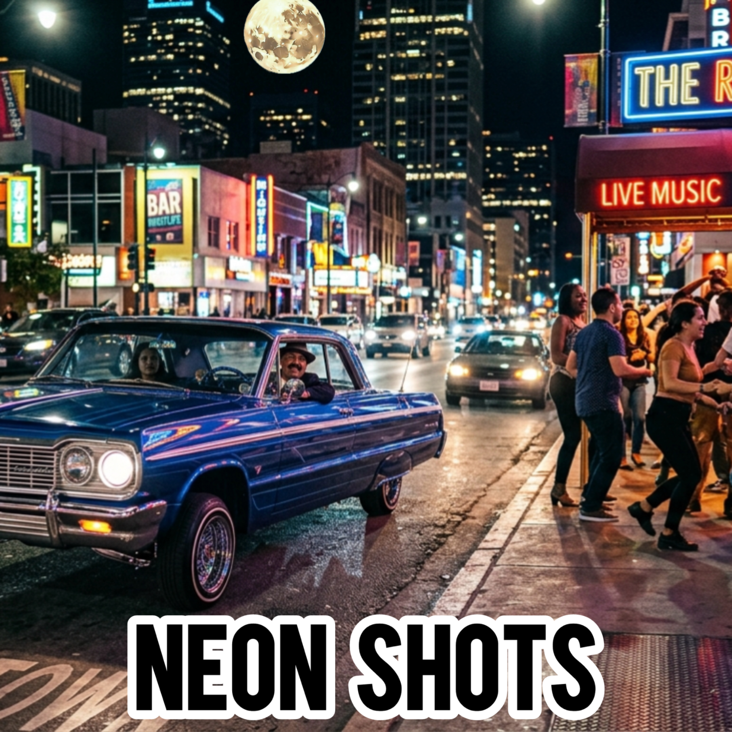 NEON SHOTS by Mathew Flores cover art