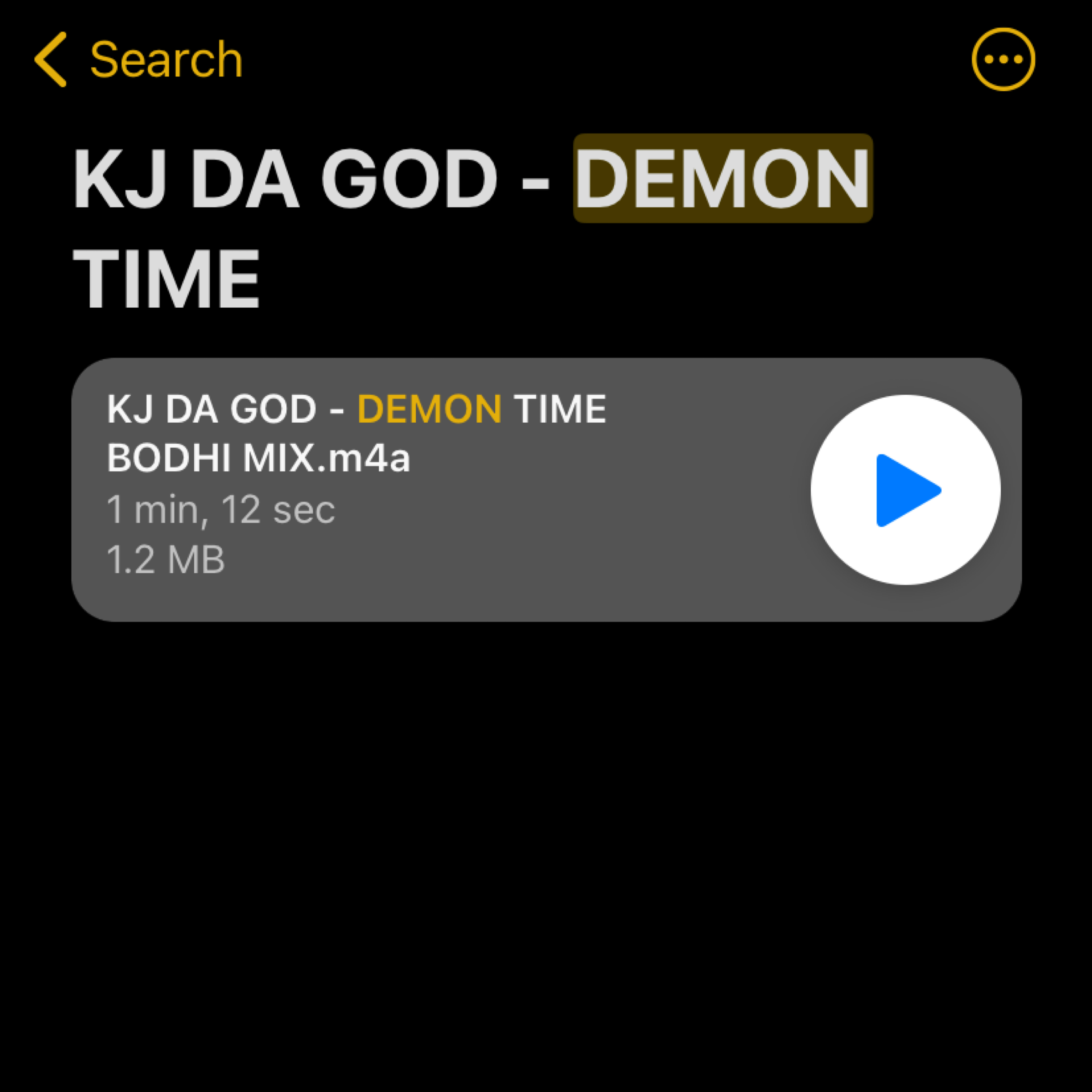 Demon Time artwork