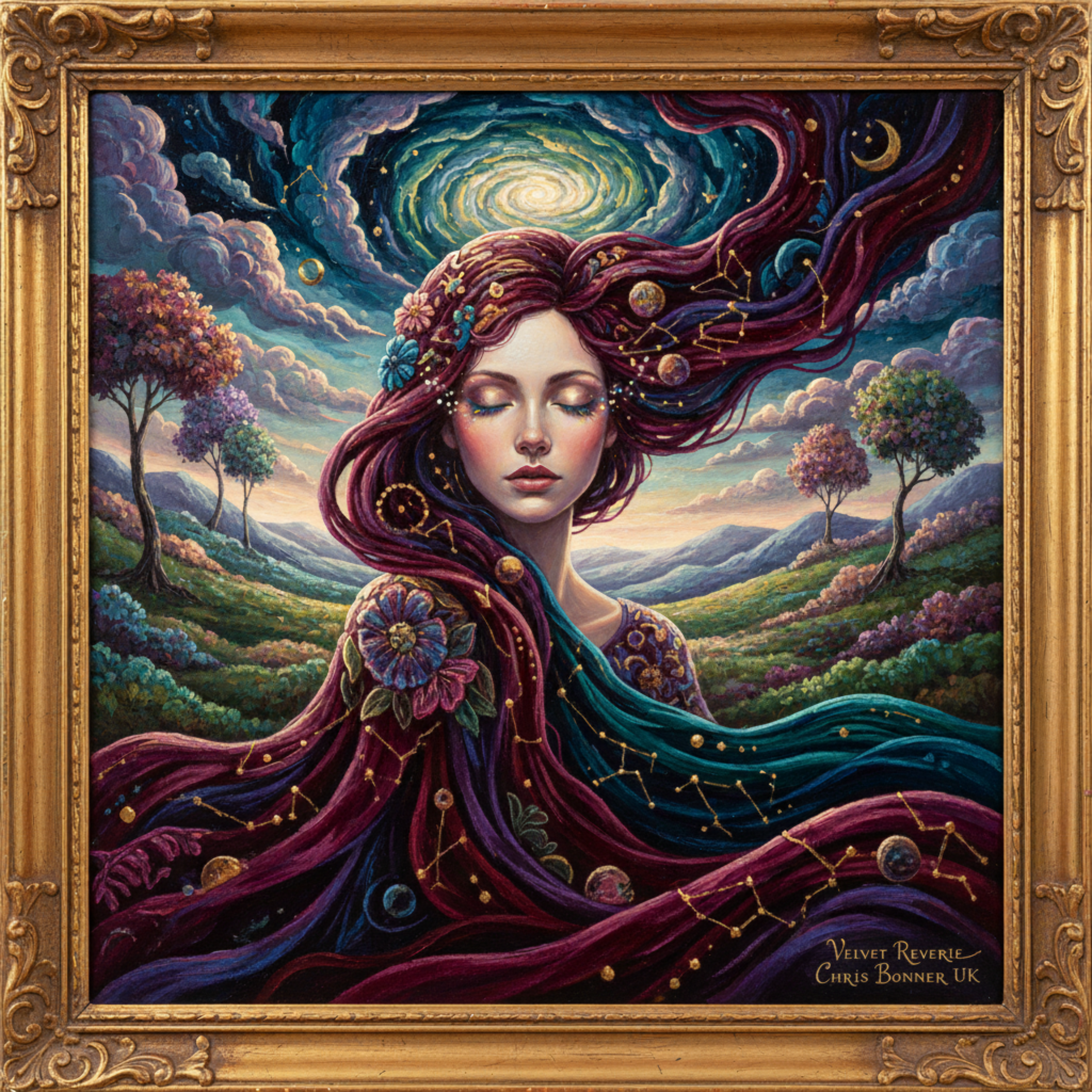 Velvet Reverie by Chris Bonner UK cover art