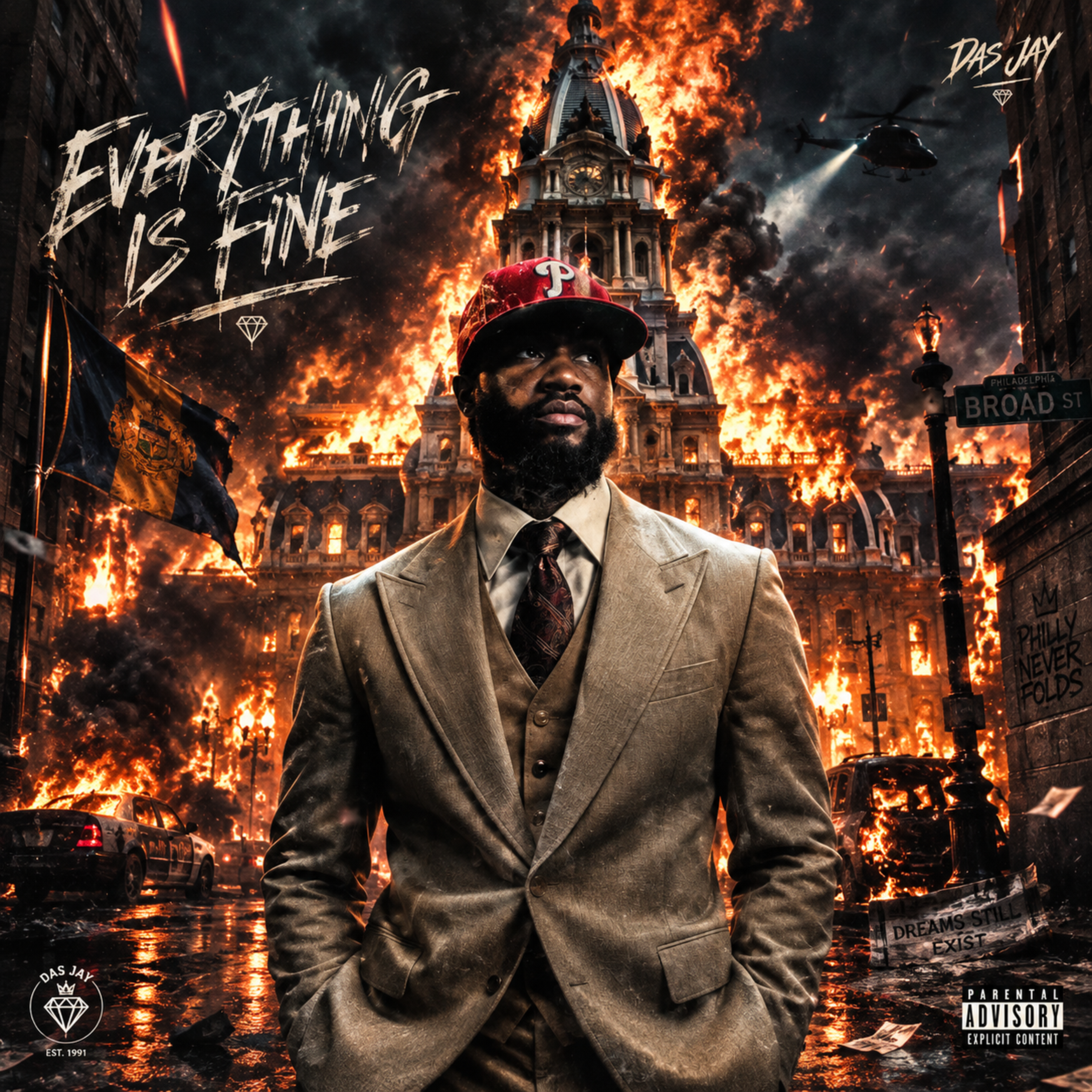 Everything Is Fine by DAS JAY cover art
