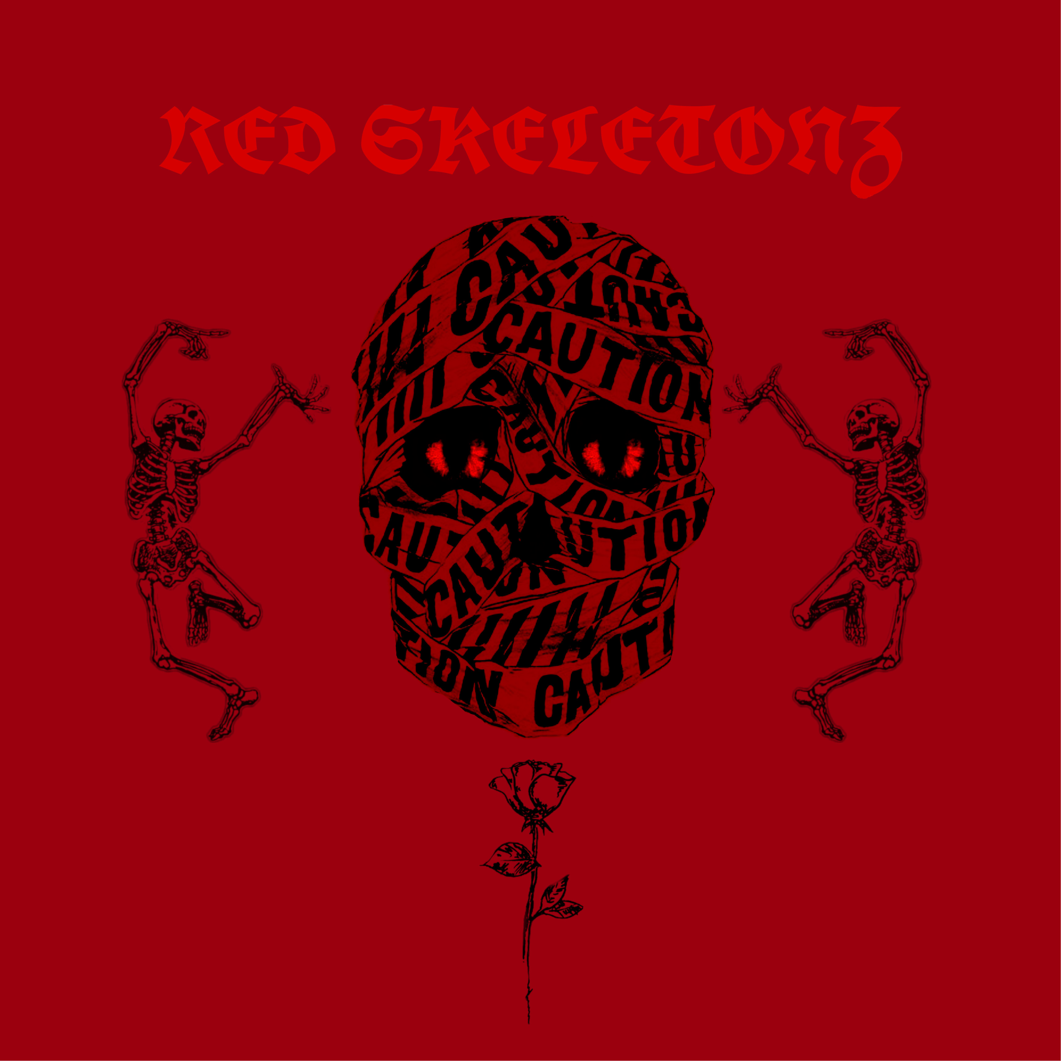 RED SKELETONZ artwork
