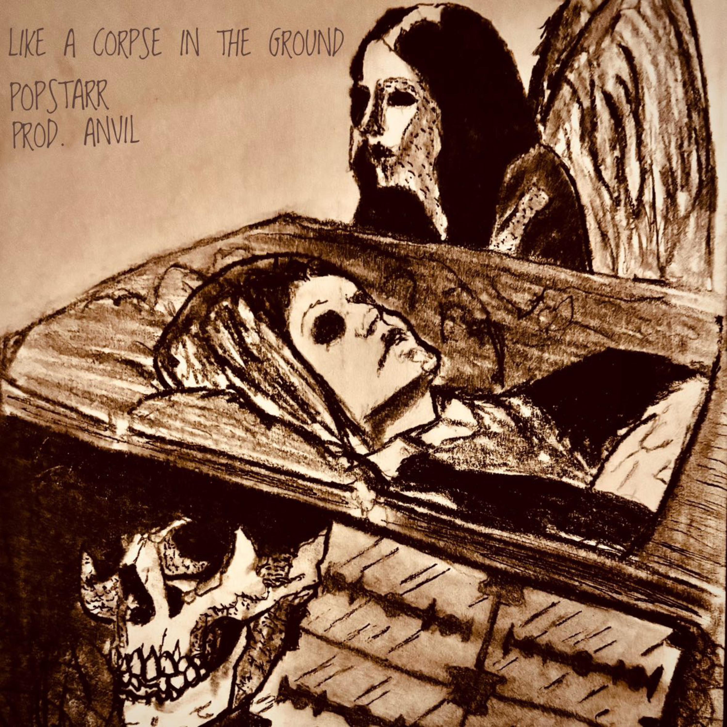 LIKE A CORPSE IN THE GROUND artwork