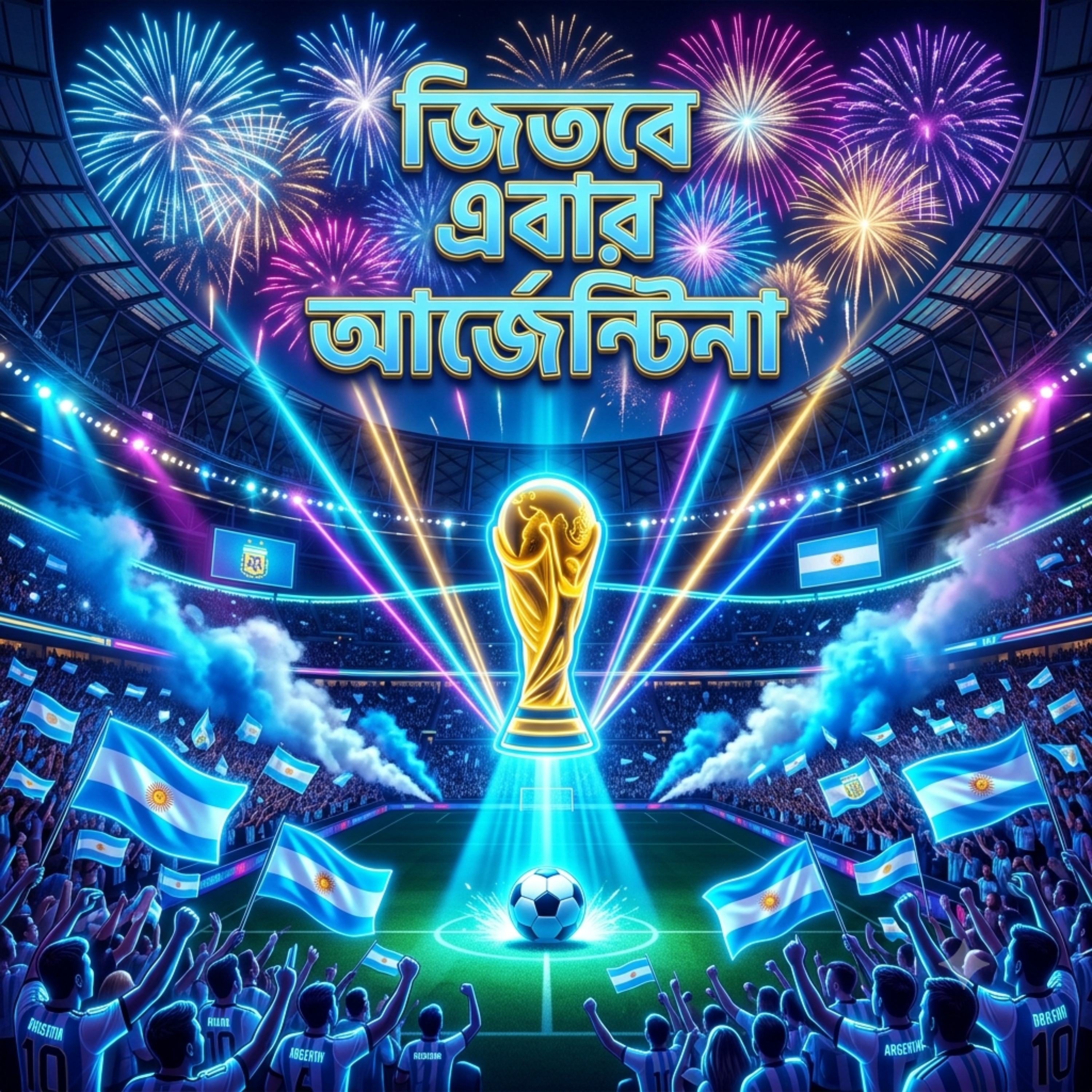 জিতবে এবার আর্জেন্টিনা (Argentina) by Rabiul Karim cover art