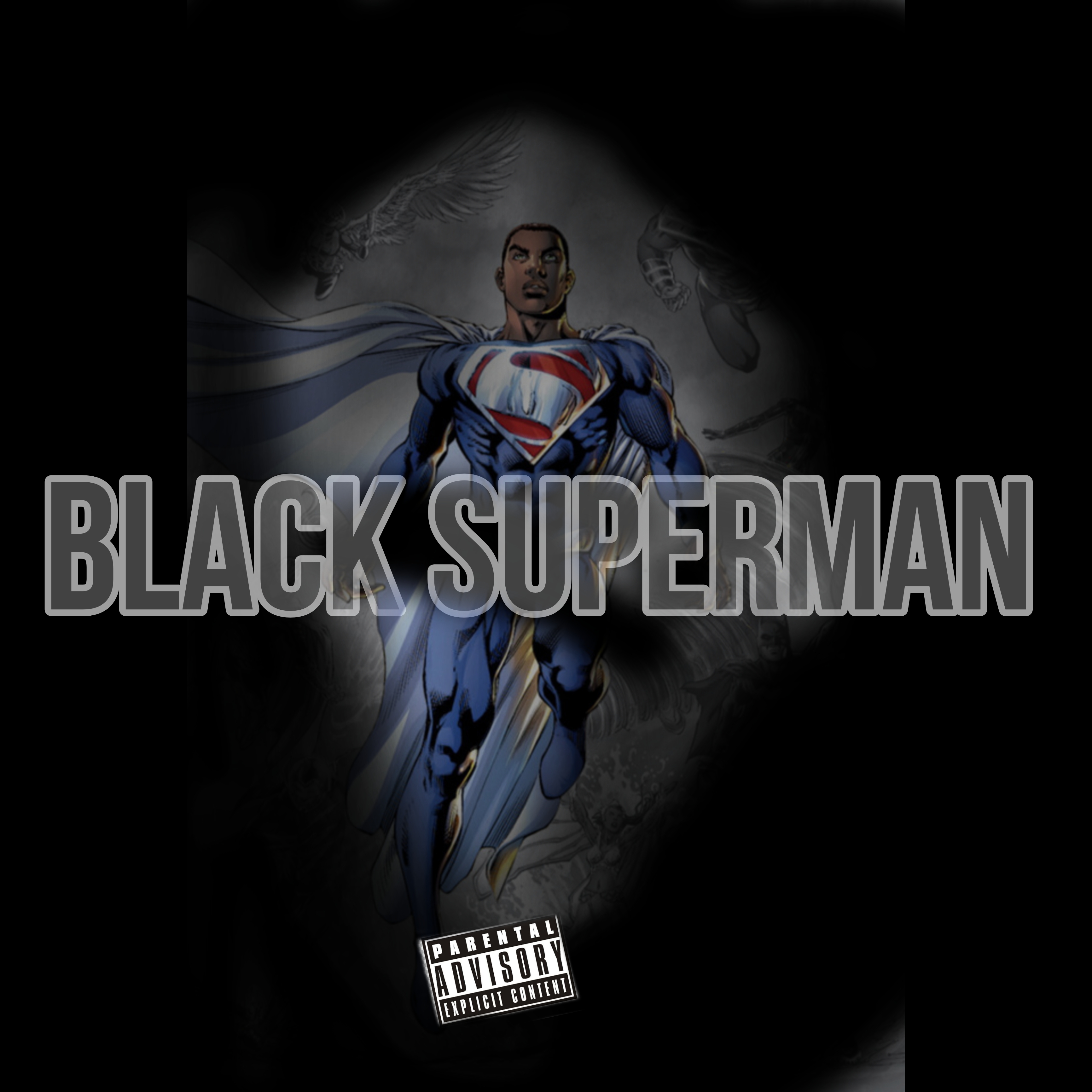 Black Superman artwork