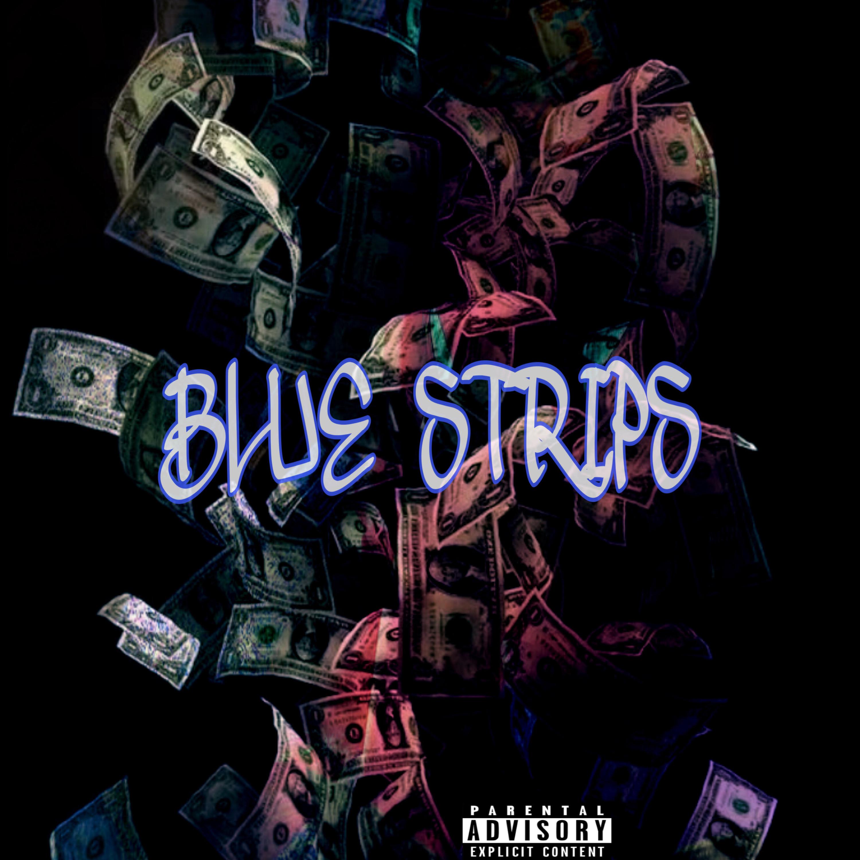 Blue Strips artwork