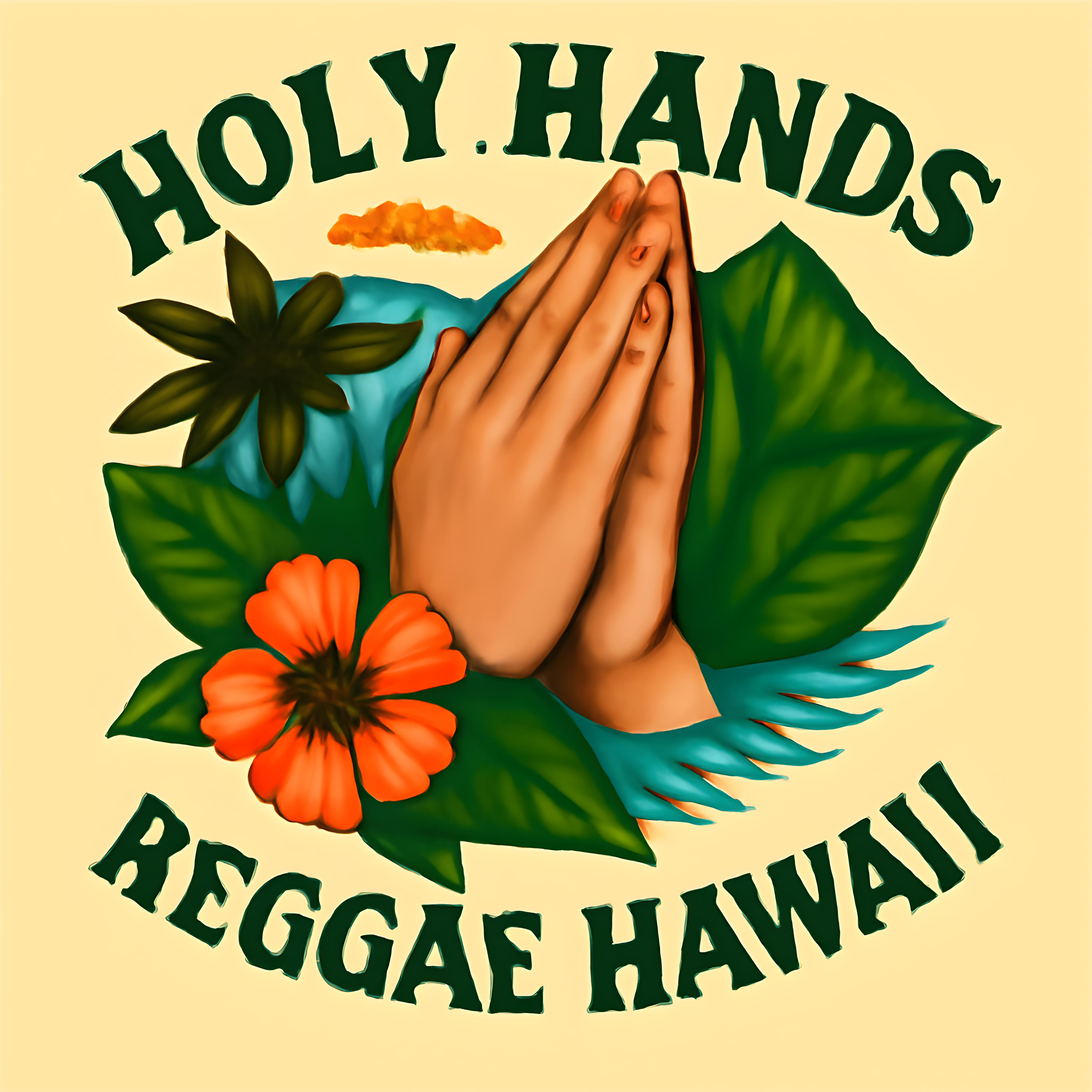 Holy Hands Reggae Hawaii artwork