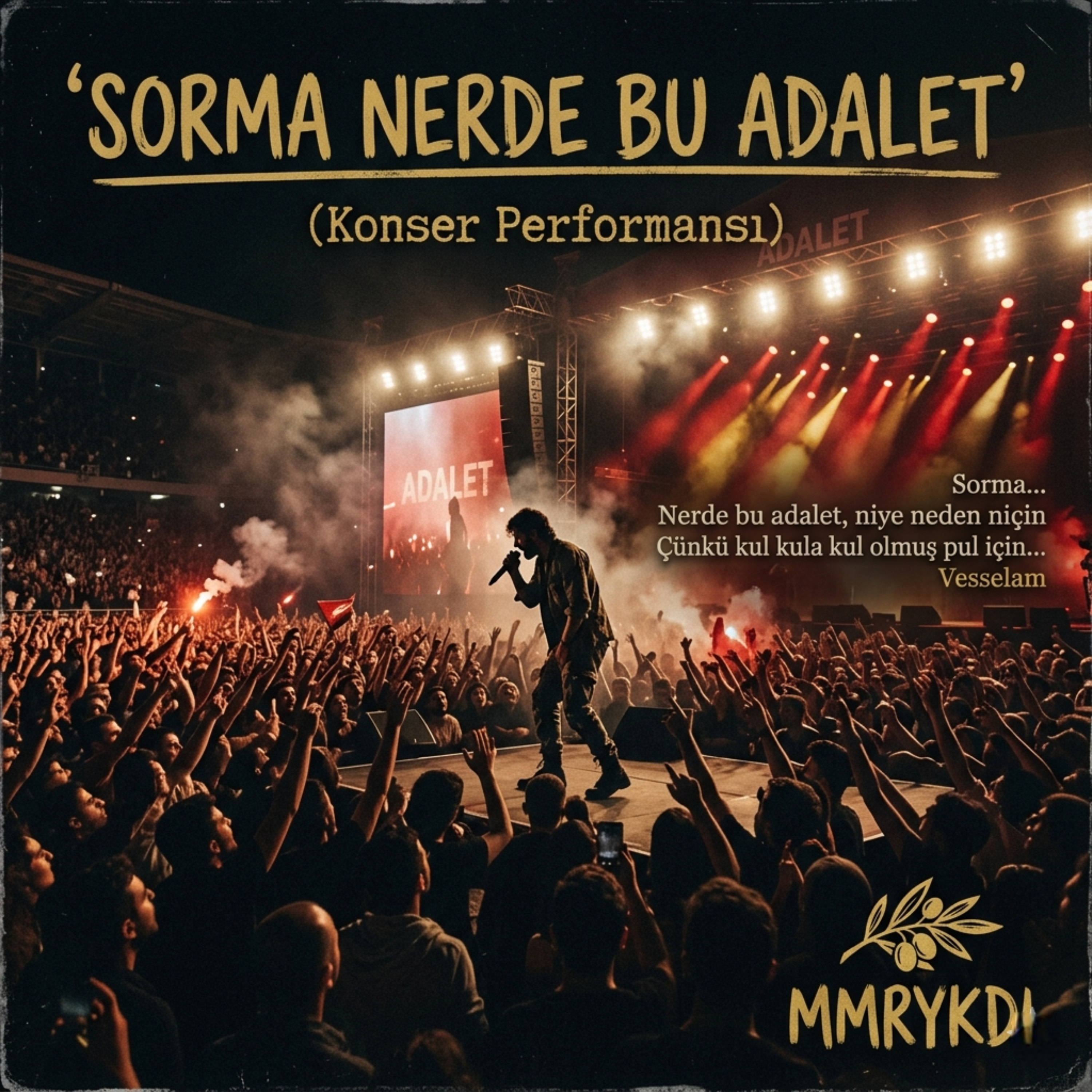SORMA NERDE BU ADALET (konser performansı) by MMRYKDL cover art