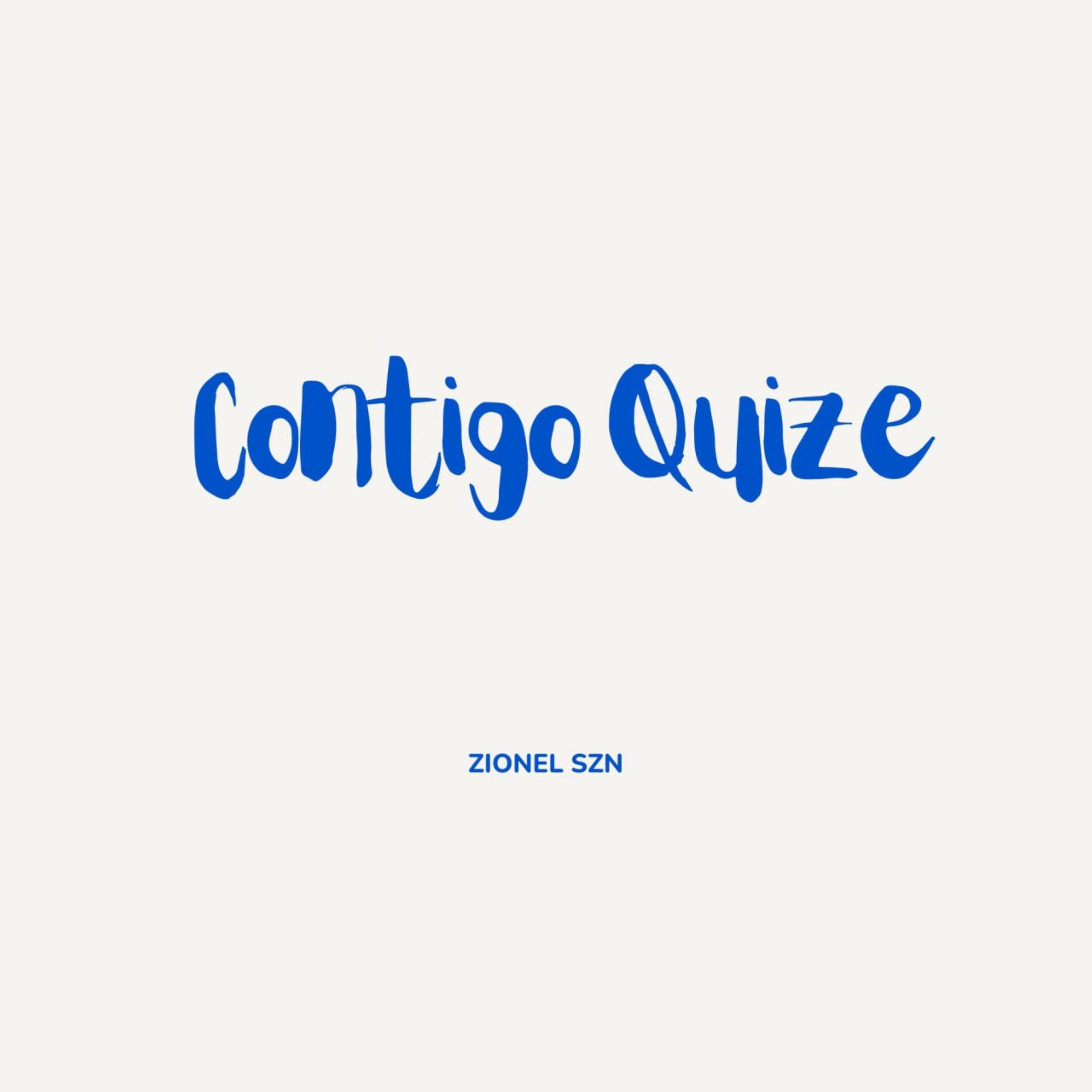 Contigo Quize artwork