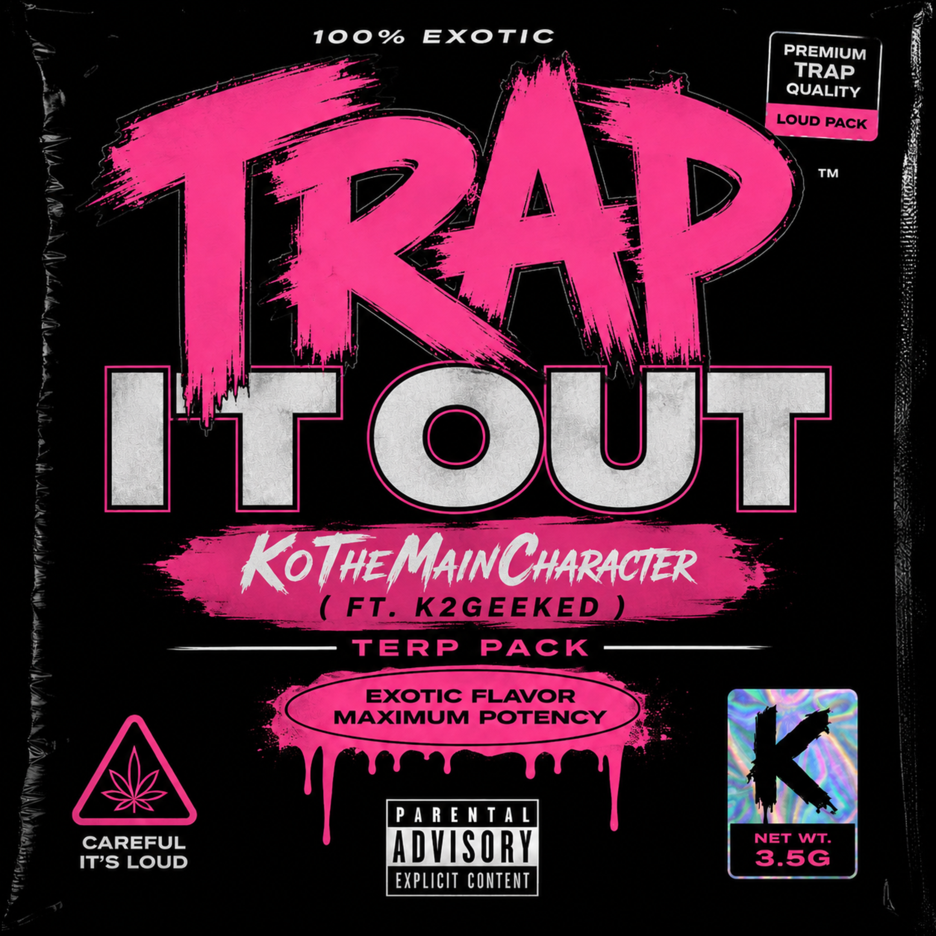 Trap It Out by KO The Main Character cover art
