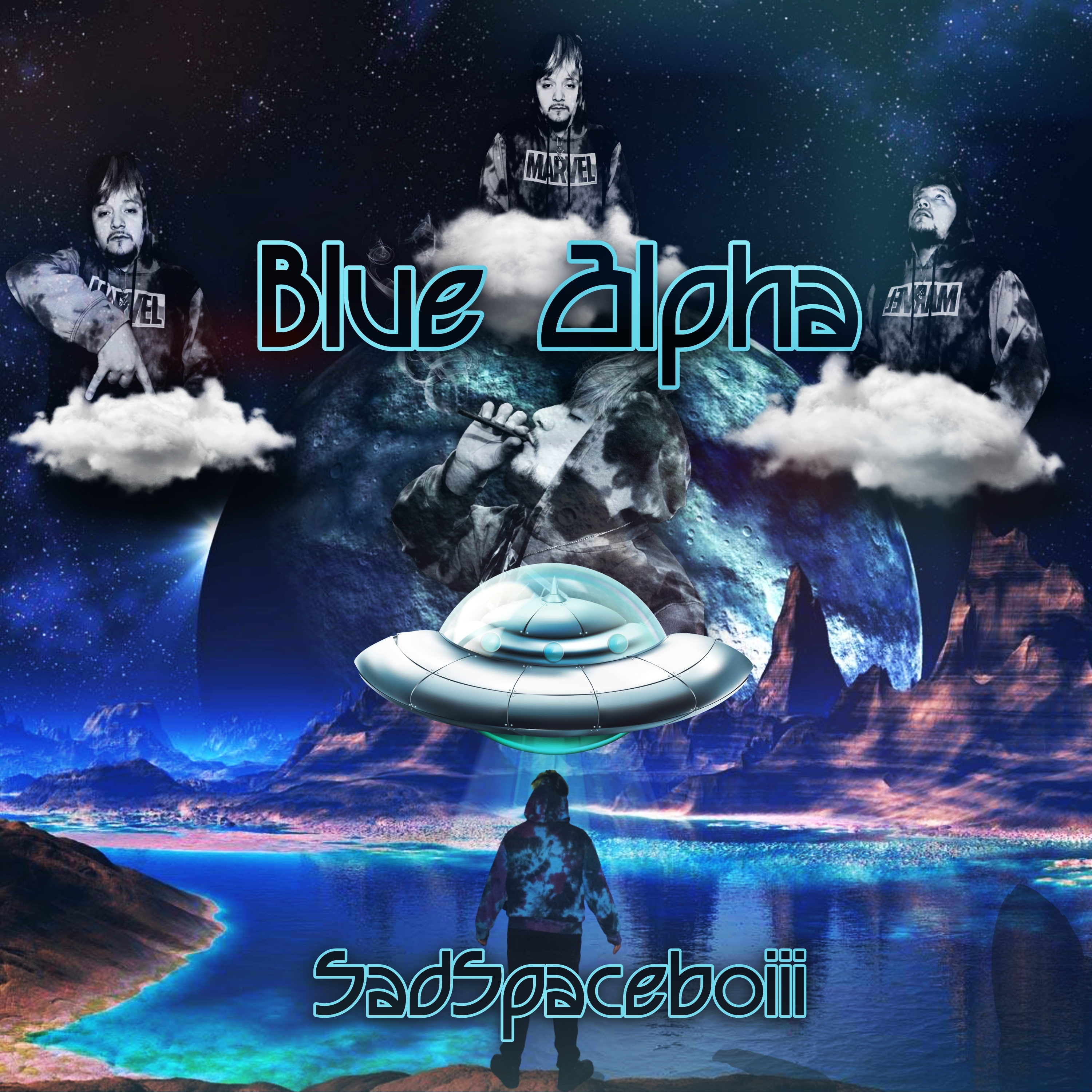 Blue Alpha artwork