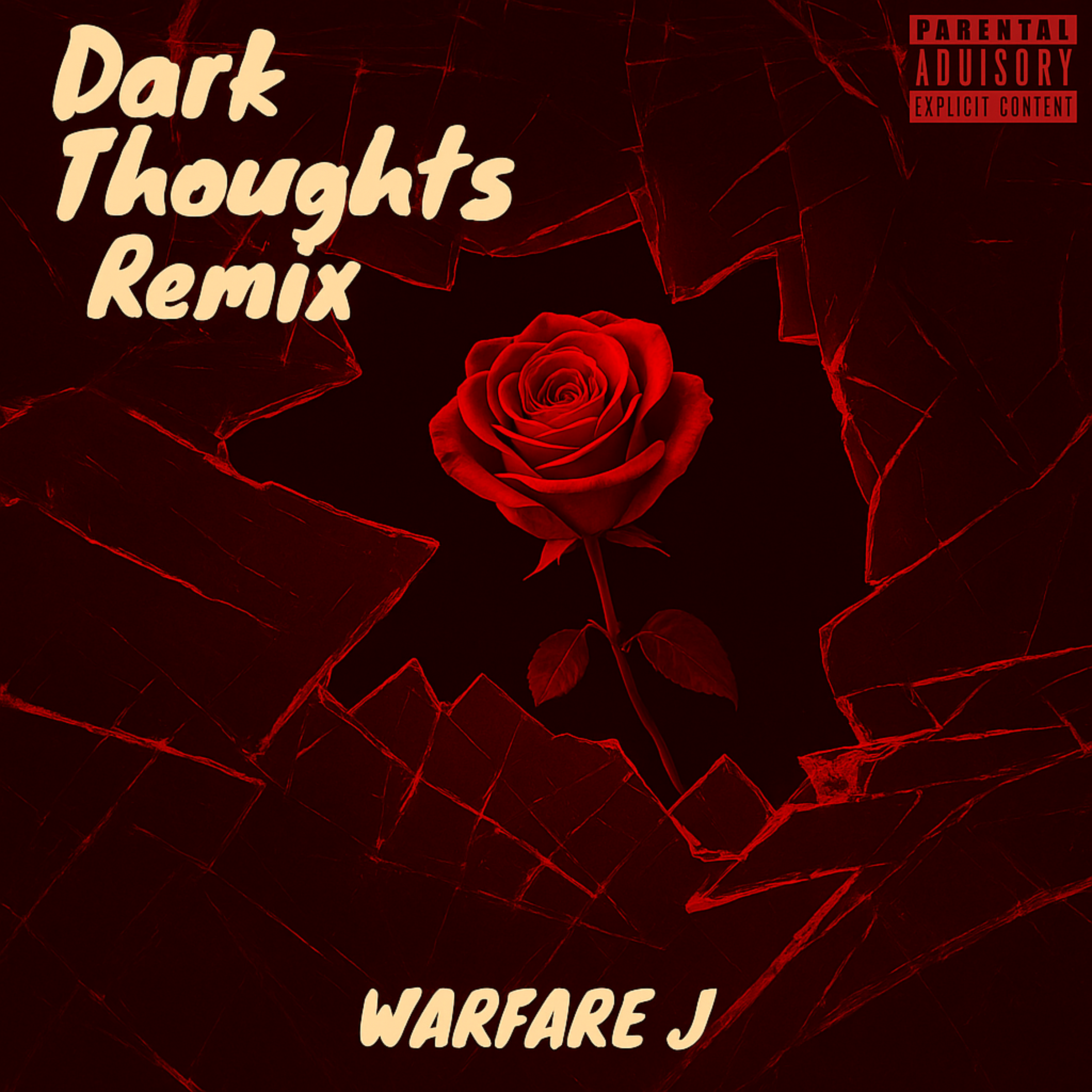 Dark Thoughts (Remix) by Warfare J cover art