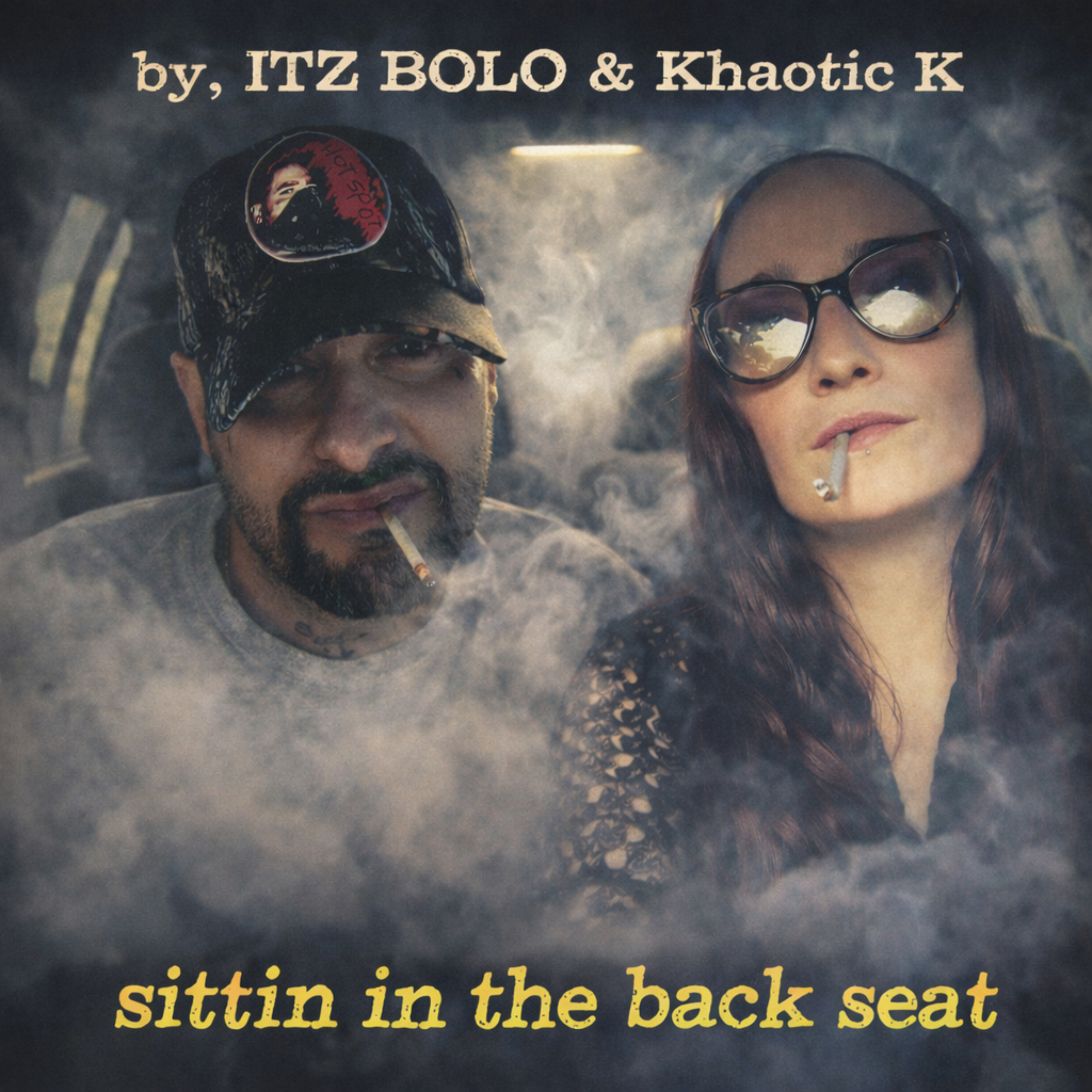 Sittin in the backseat artwork