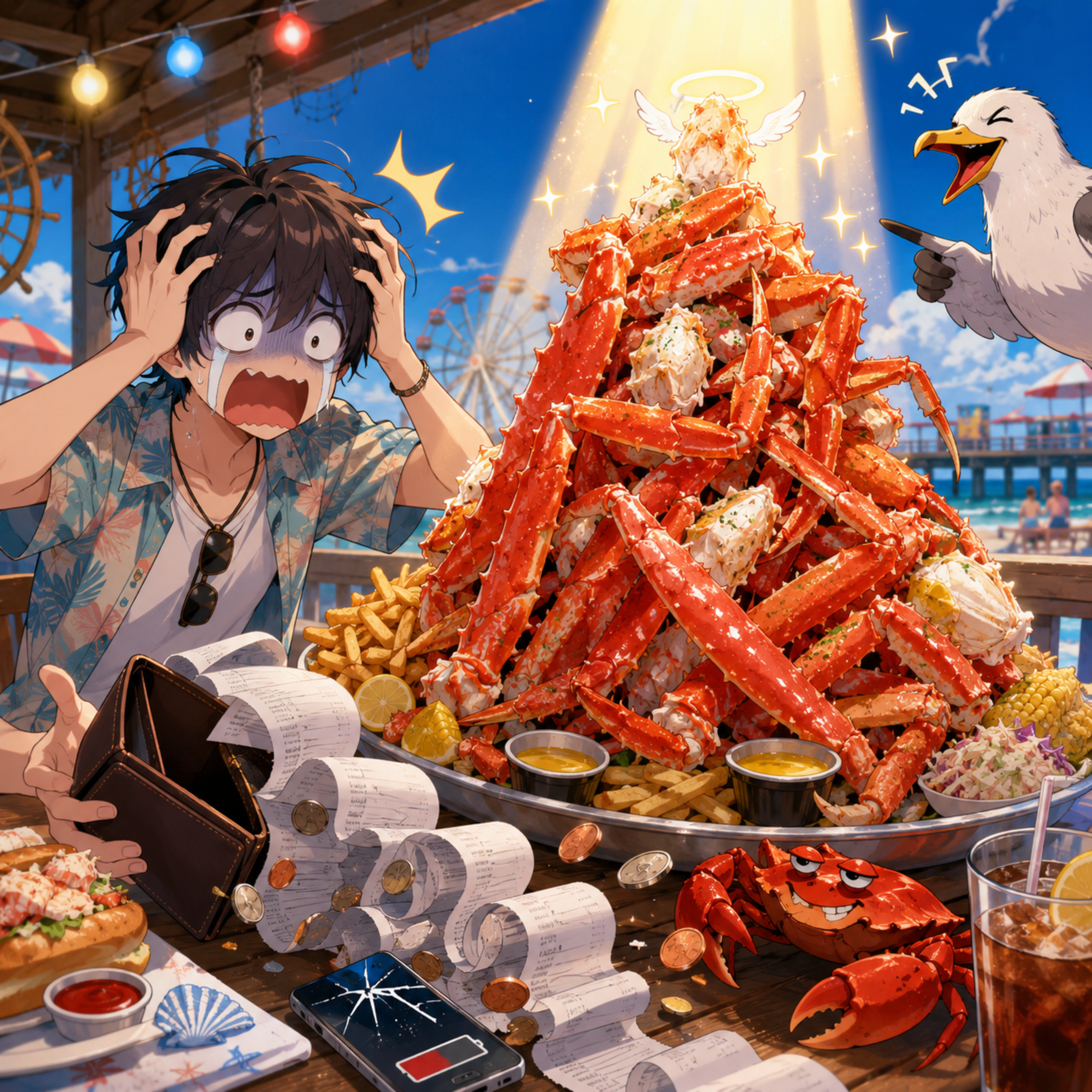 Crab Legs Ruined My Wallet by Geeky Sweetie cover art