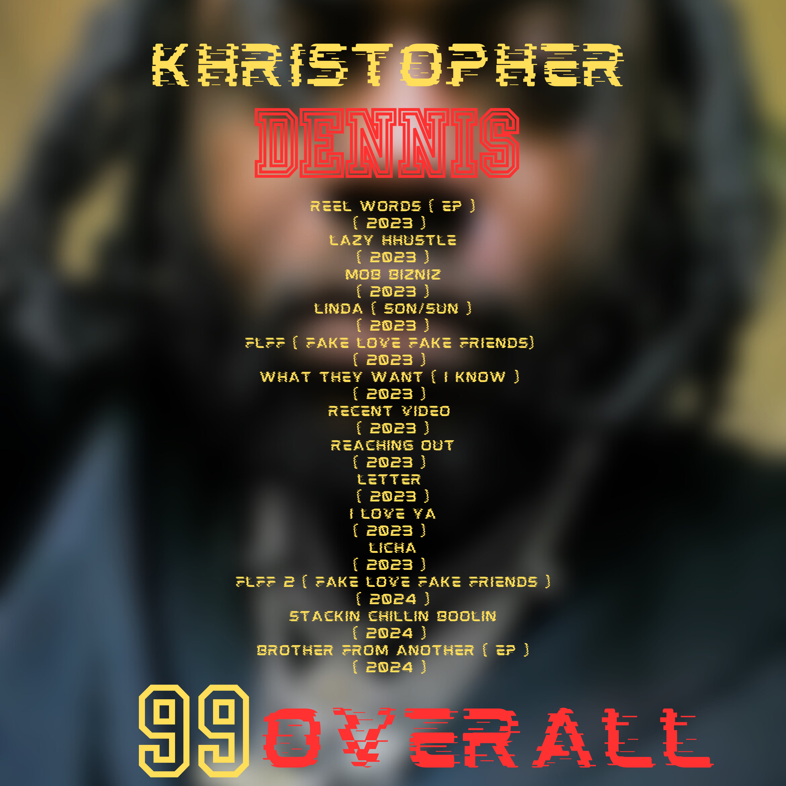 99 OVERALL artwork