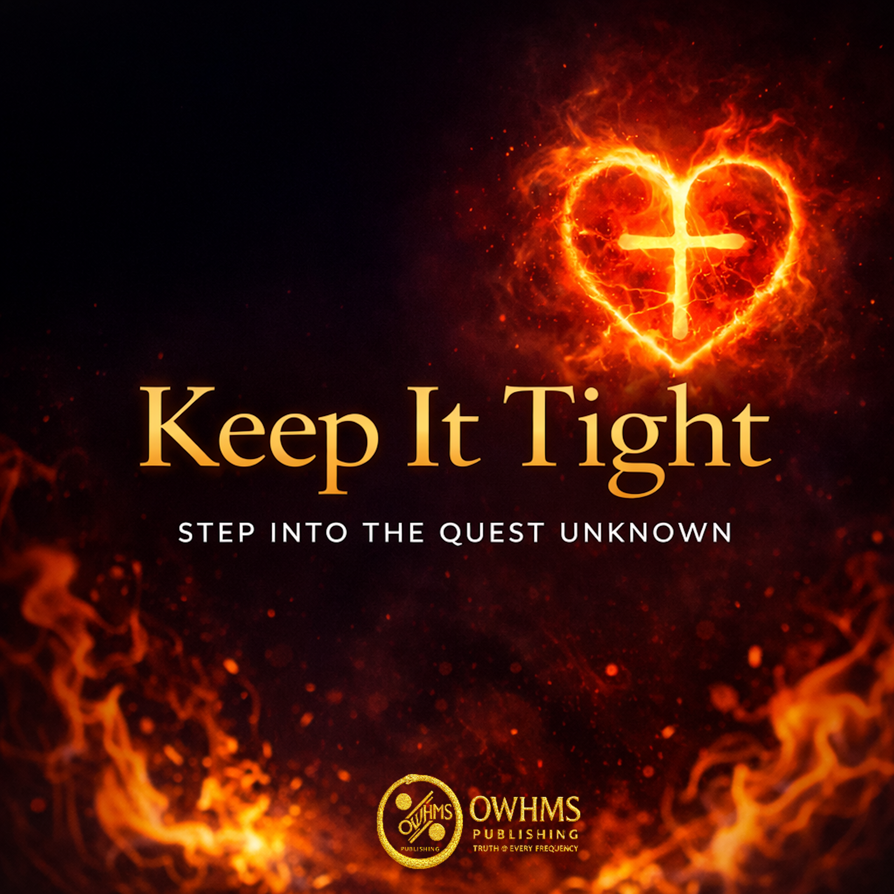 KEEPT IT TIGHT ~ STEP INTO THE QUEST UNKNOWN artwork