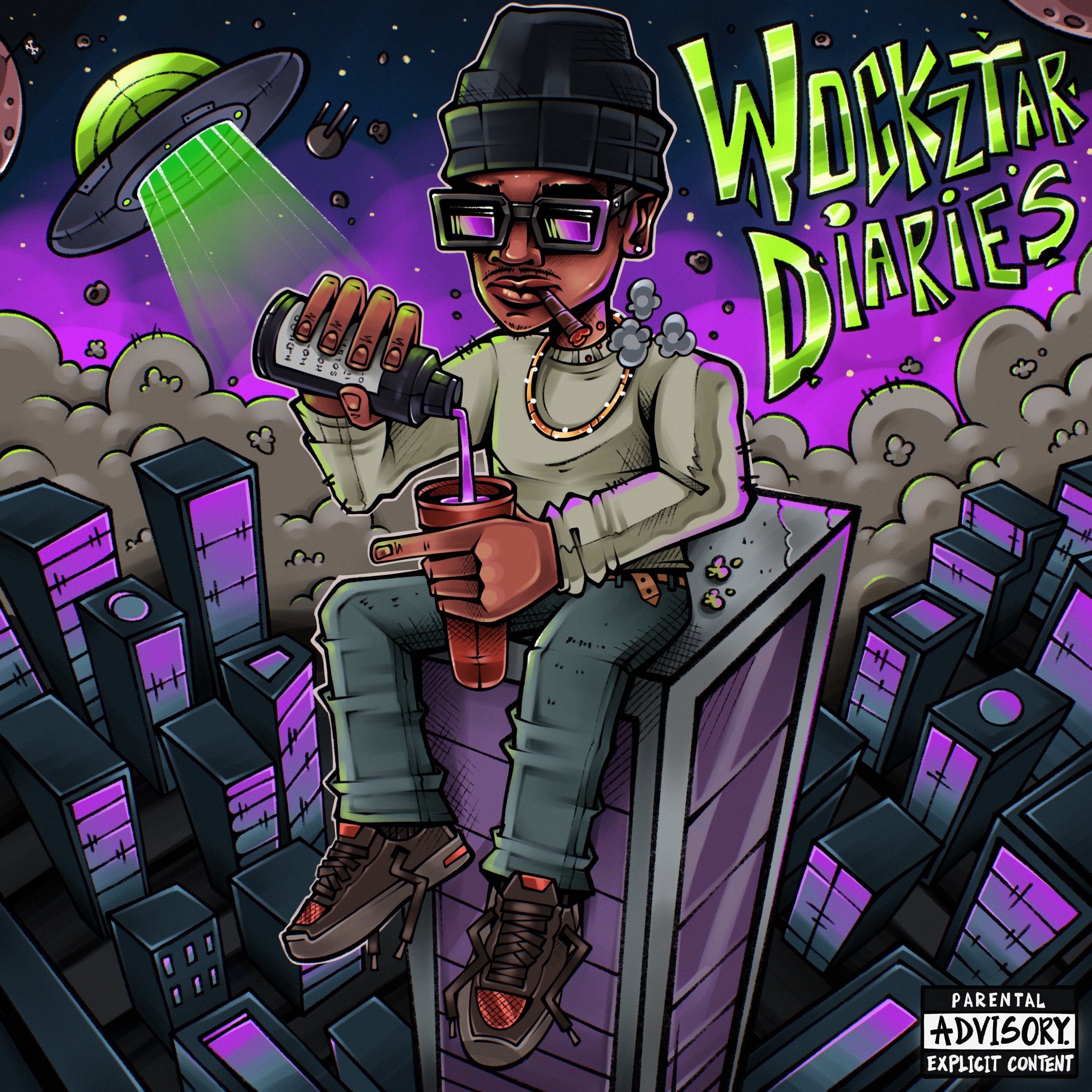 Wockztar Diaries artwork