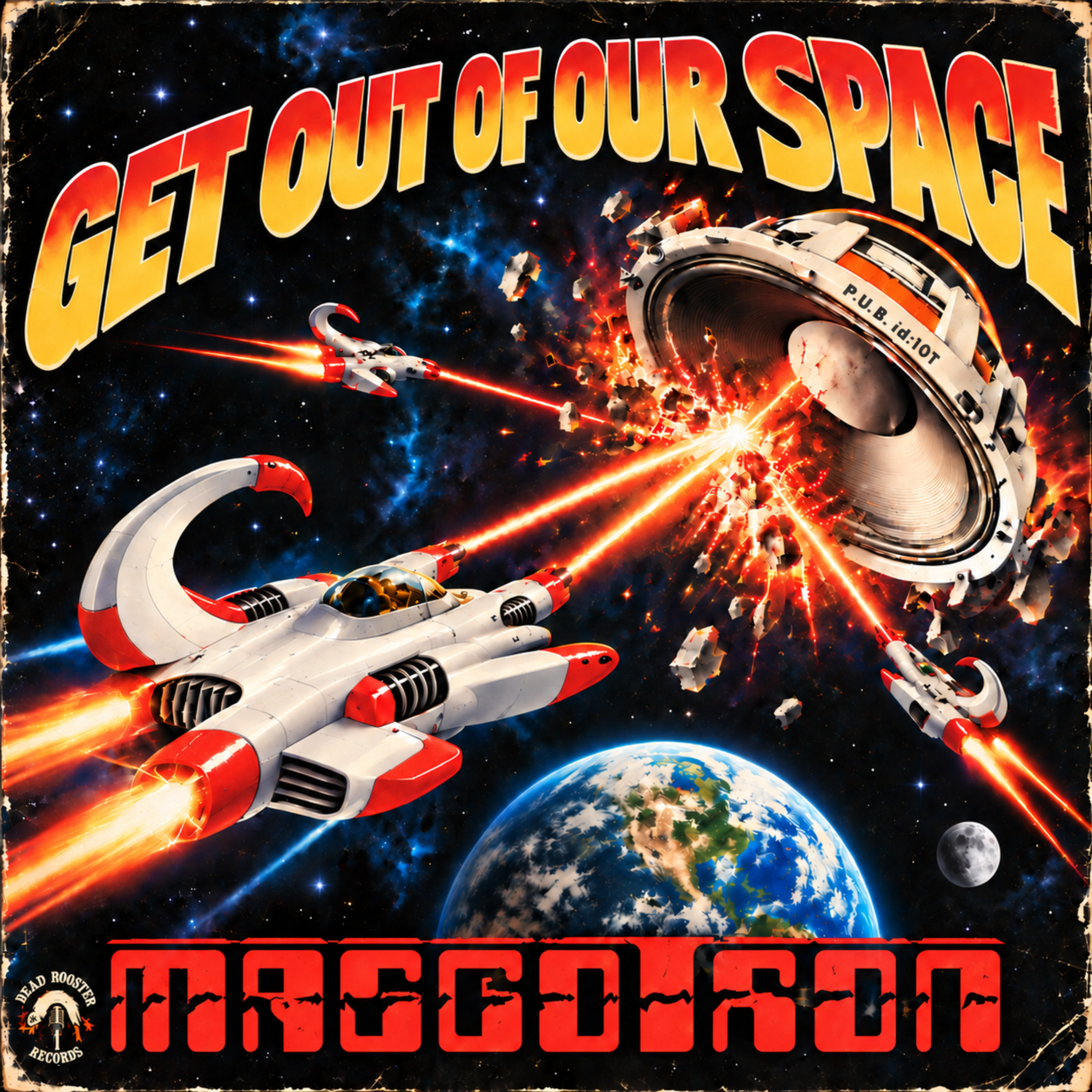 Get Out Of Our Space by Maggotron cover art