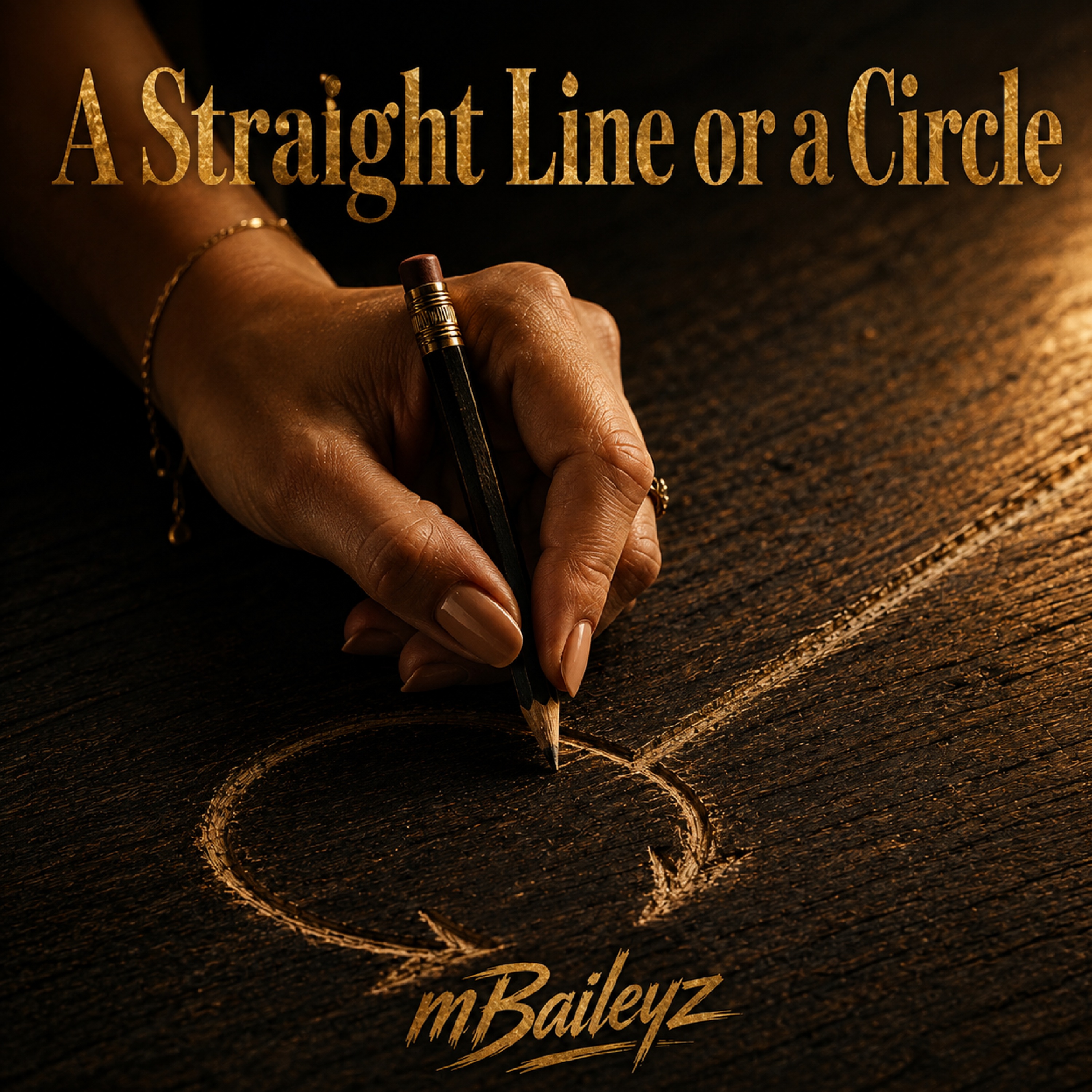 A Straight Line or a Circle by mBaileyz cover art