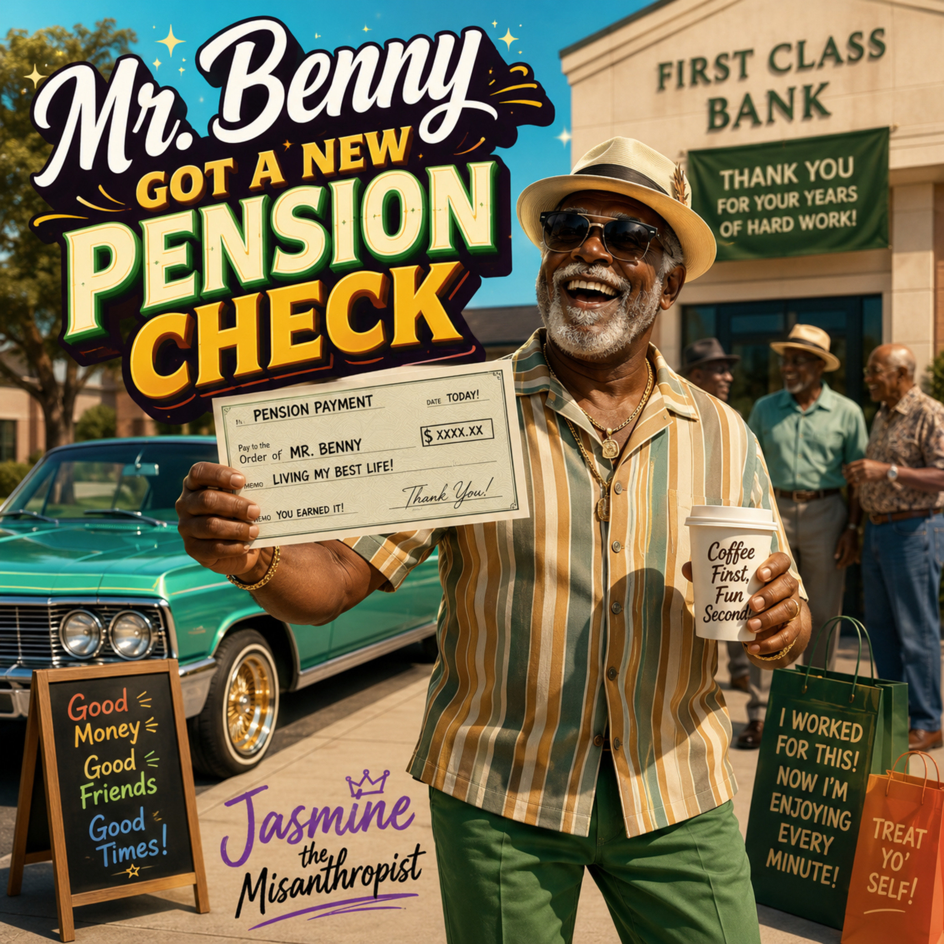 Mr.Benny Got a New Pension Check by Jasmine the Misanthropist cover art
