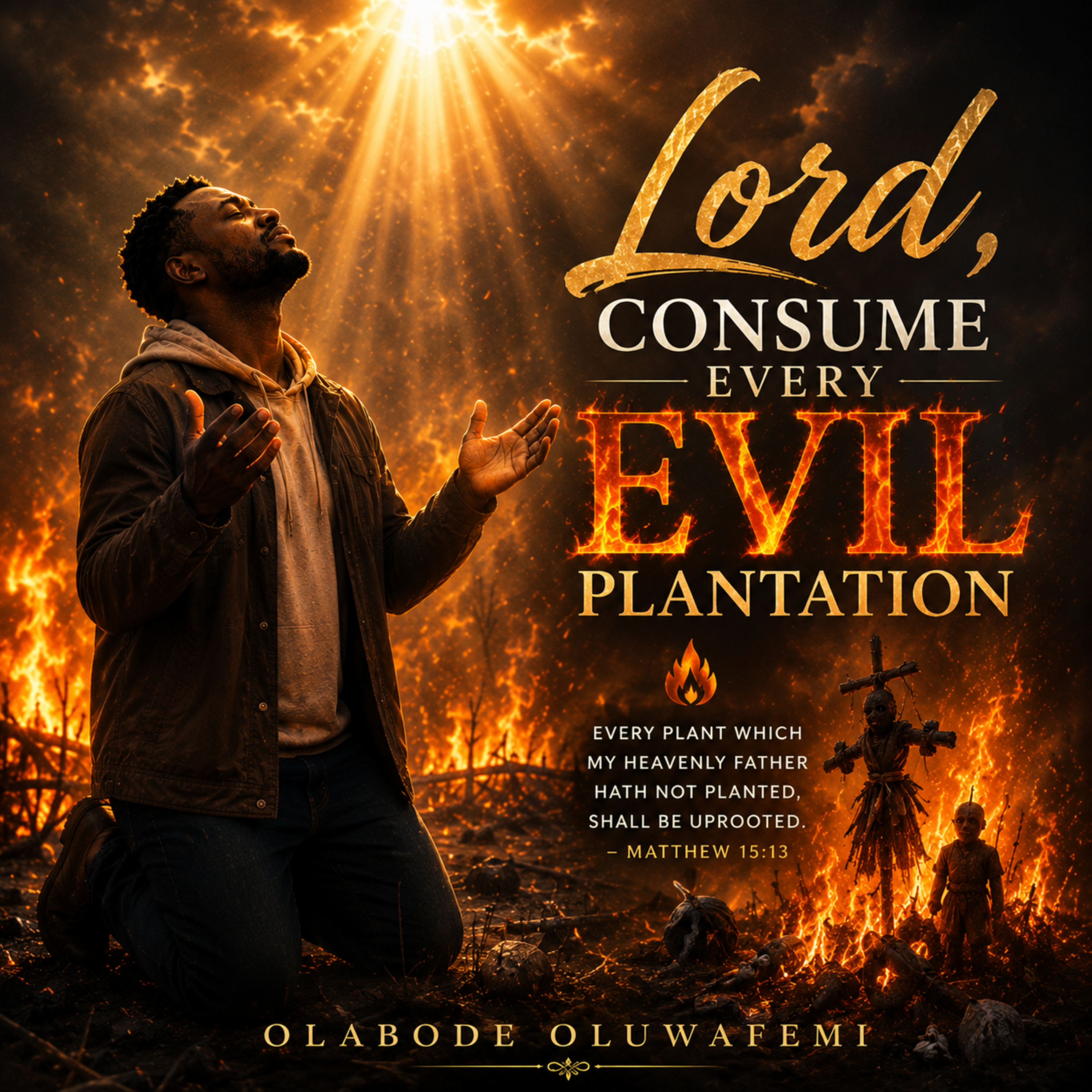 Lord, Consume Every Evil Plantation by olabode oluwafemi cover art