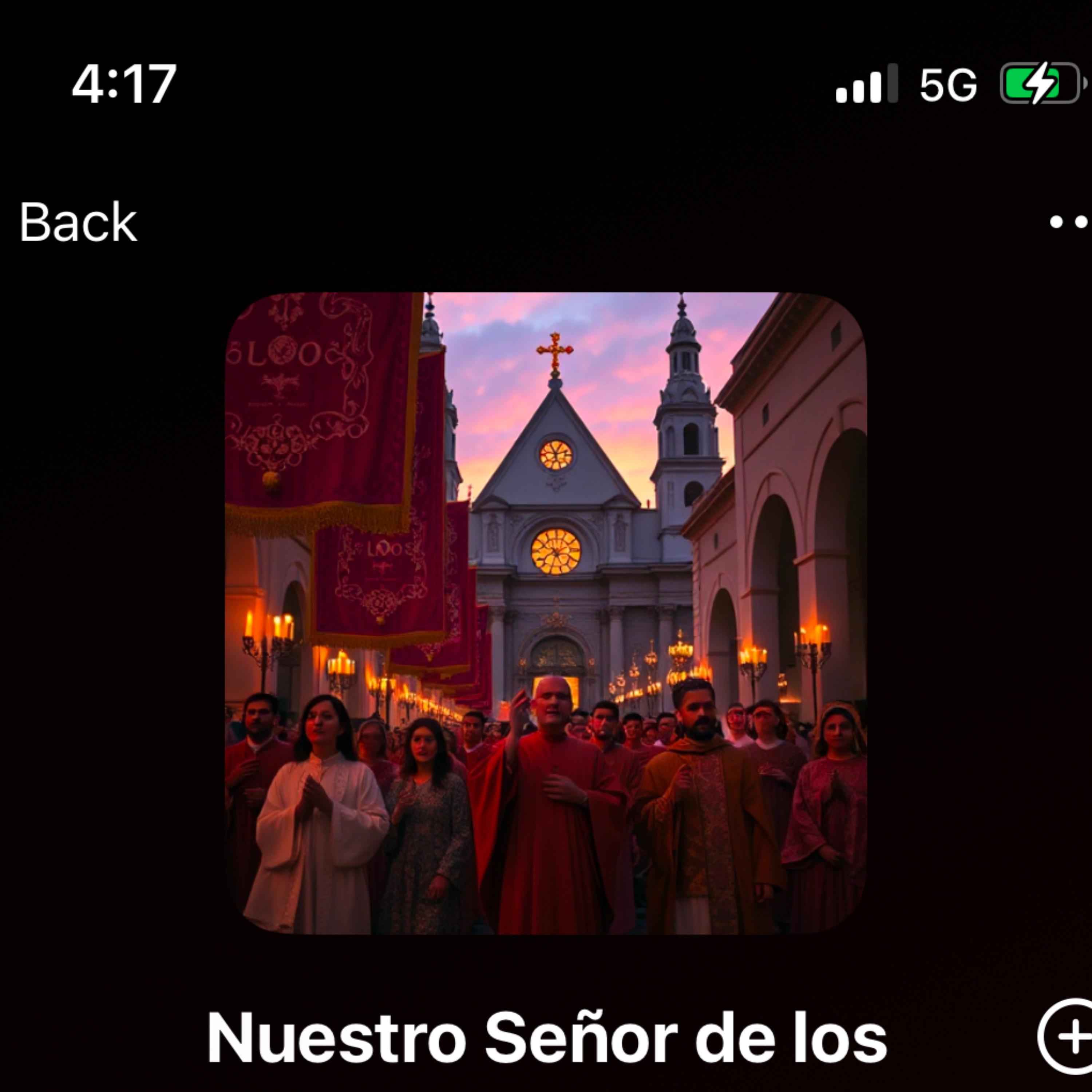 Nuestro Señor De Los Milagros. artwork