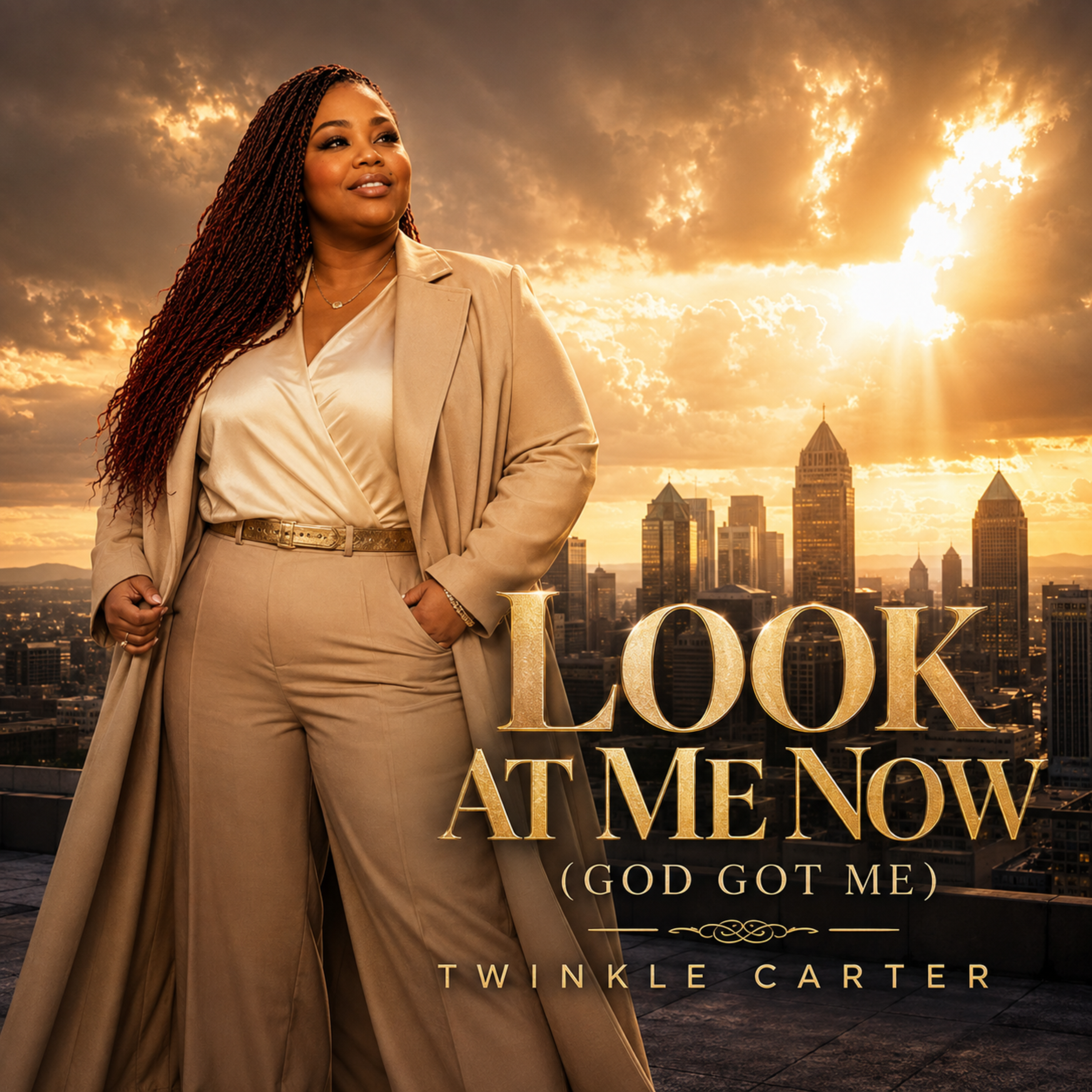 LOOK AT ME NOW (GOD GOT ME) by Twinkle Carter cover art